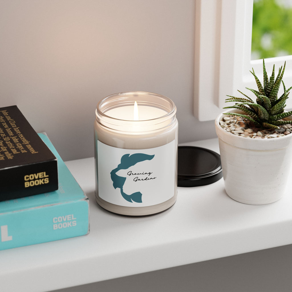 Fresh Garden Scented Soy Candle | Eco-Friendly Home Decor, Gift for Her, Relaxation Gift, Aromatherapy Candle, Gardening Gift