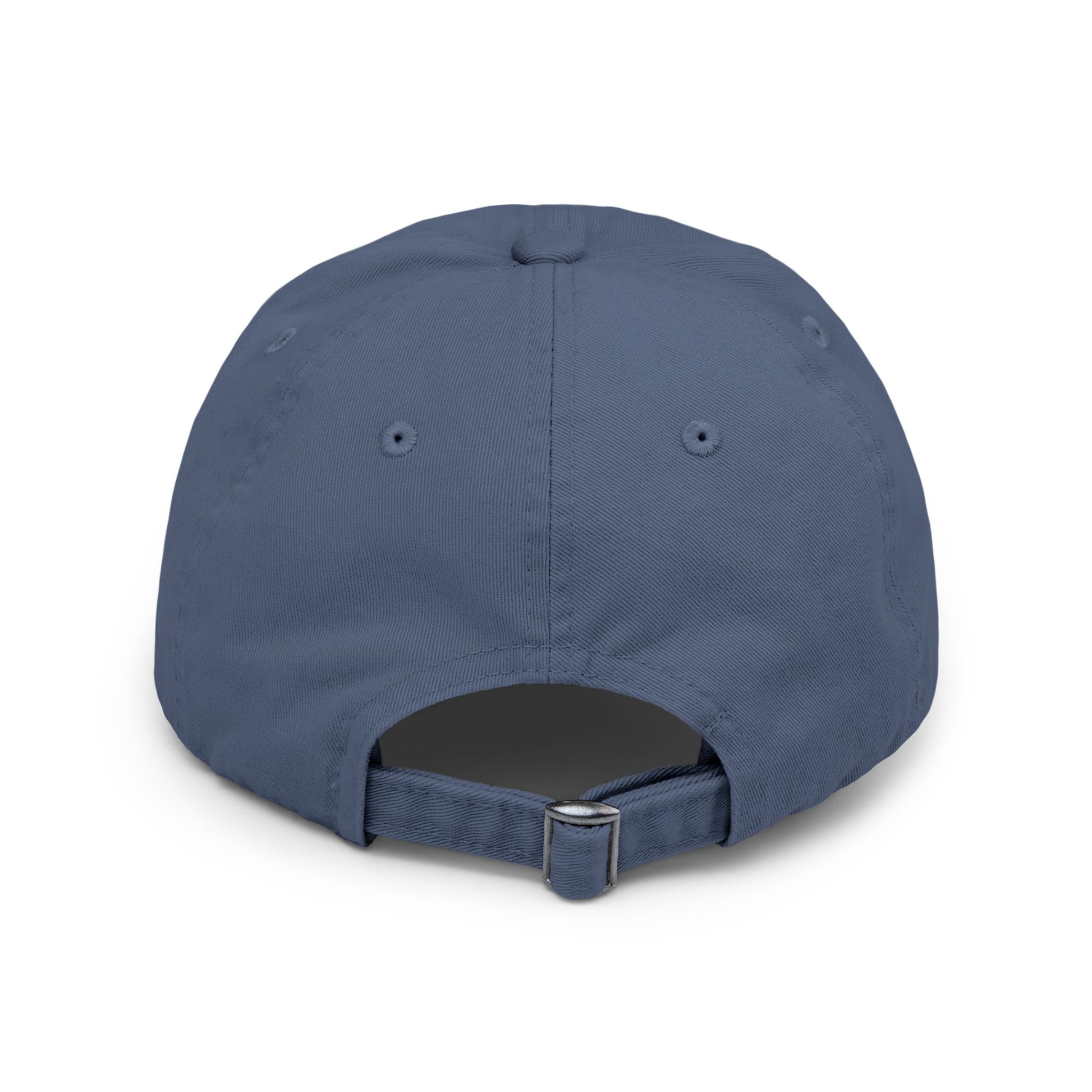GG Cross Hat, White on Scotland Blue