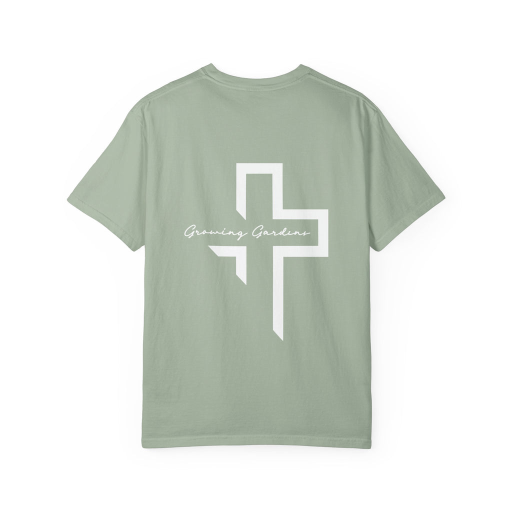 GG Script Tee with Cross - Bay