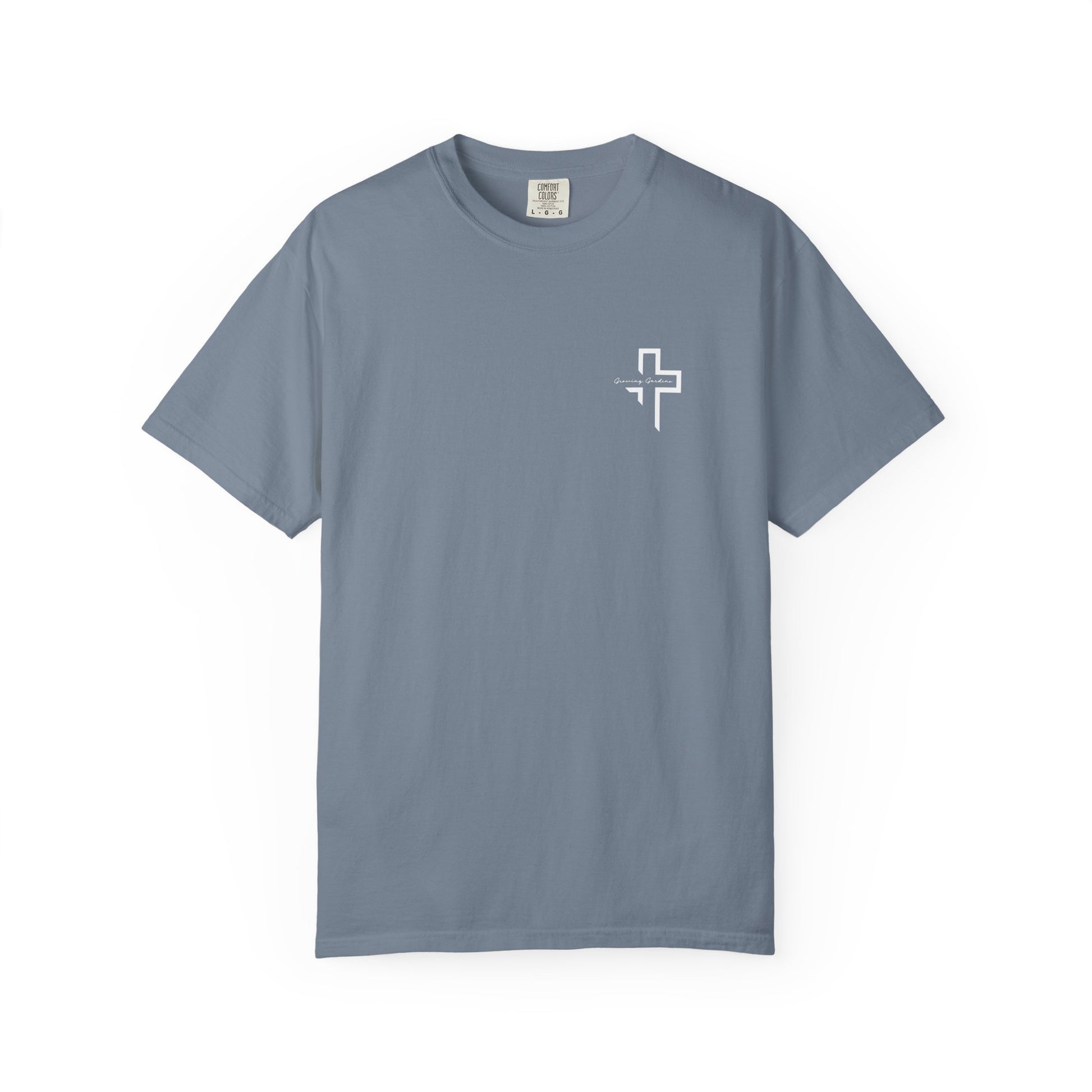 Quarter Chest GG Cross Tee - Blue Jean