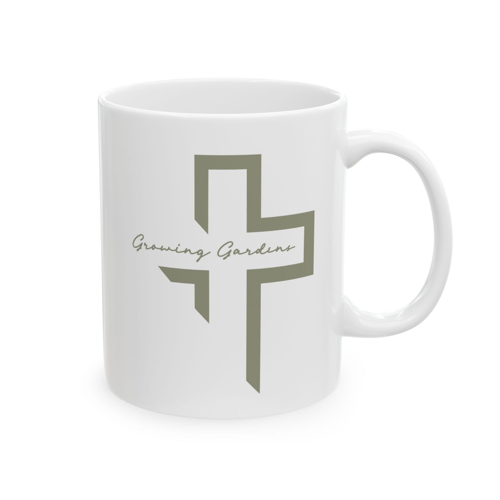 GG Cross Ceramic Mug - Bronze (11oz & 15oz)