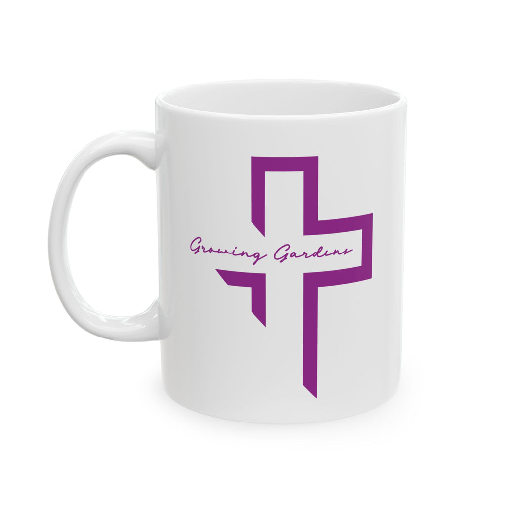 GG Cross Ceramic Mug - Pink