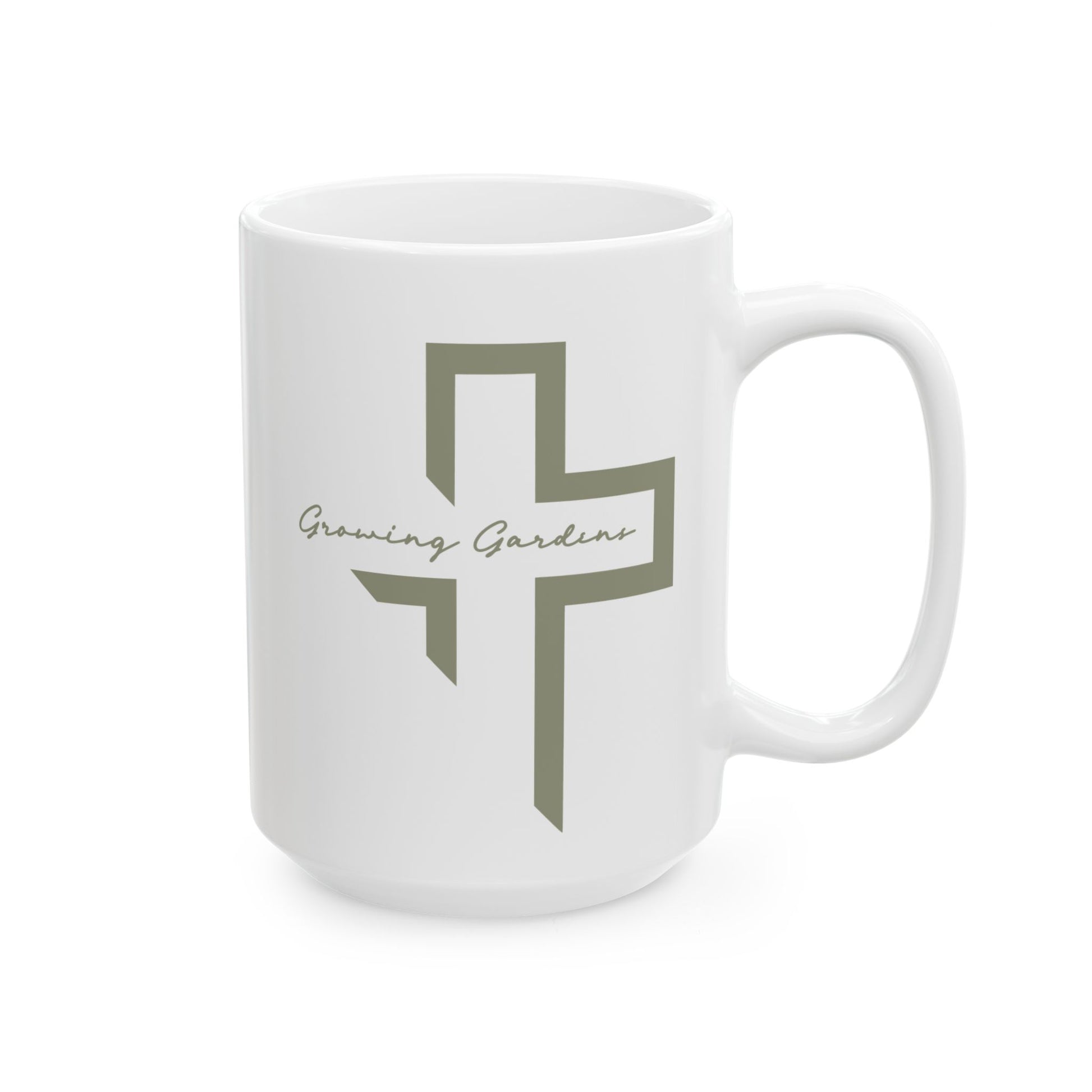 GG Cross Ceramic Mug - Bronze (11oz & 15oz)