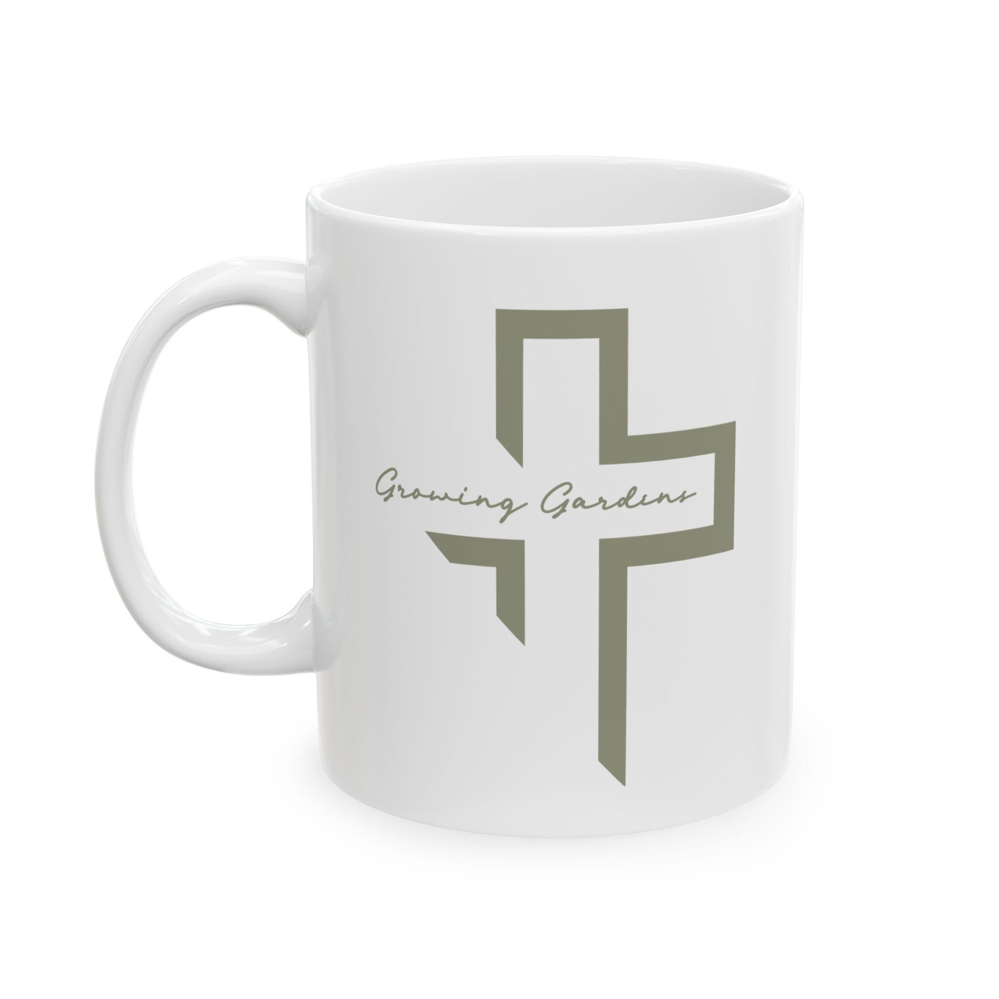 GG Cross Ceramic Mug - Bronze (11oz & 15oz)