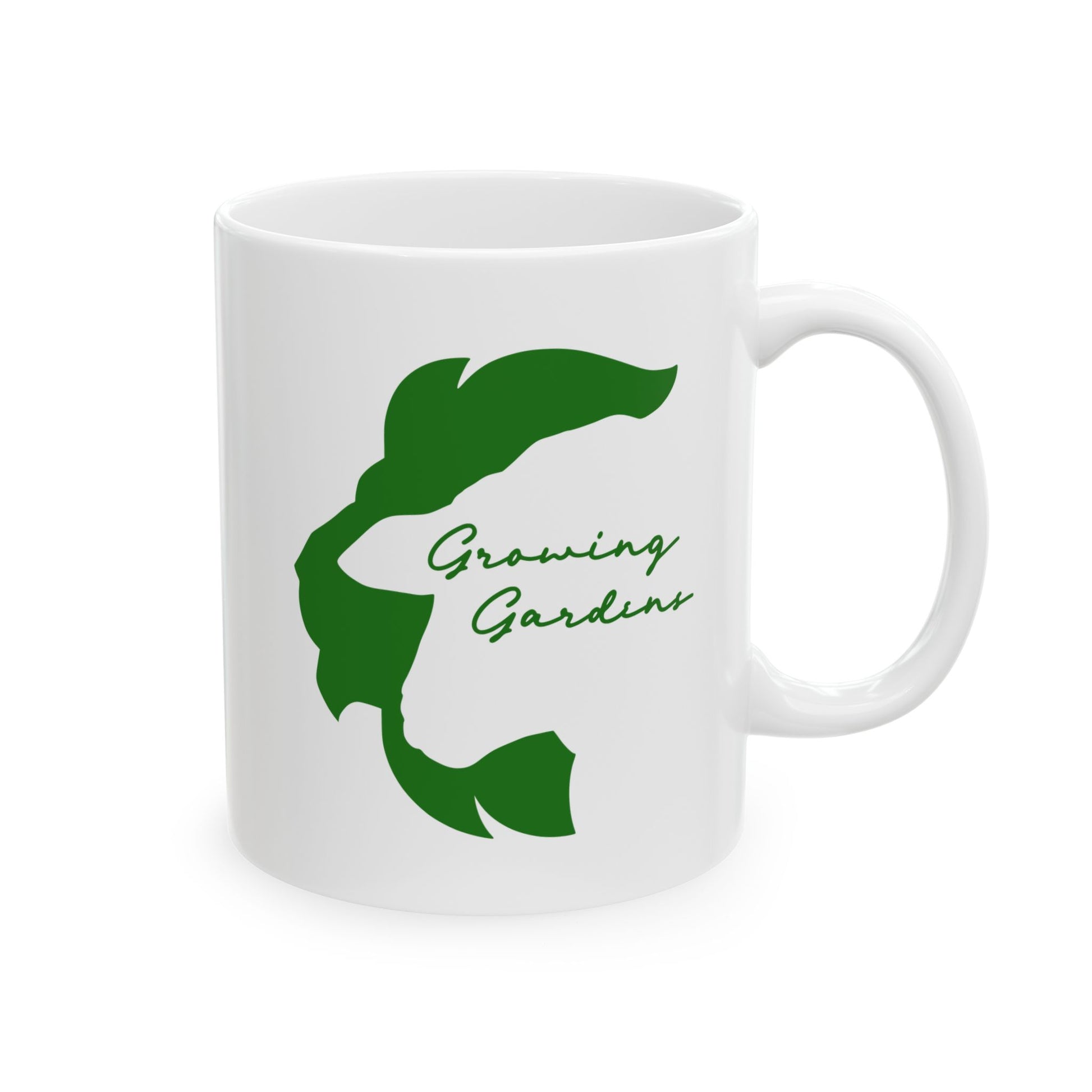 LL Design Ceramic Mug - Warm Green