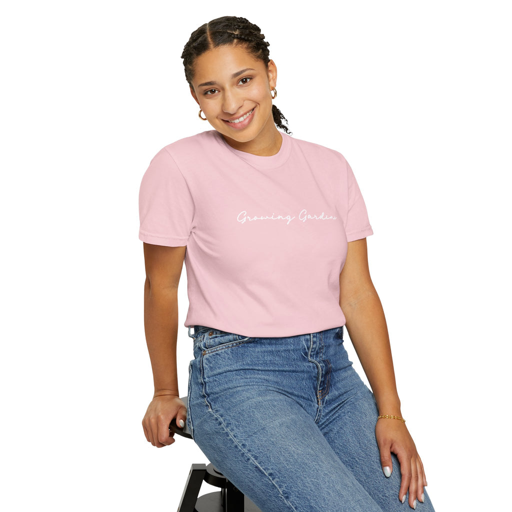 GG Script Tee with LL Design - Blossom