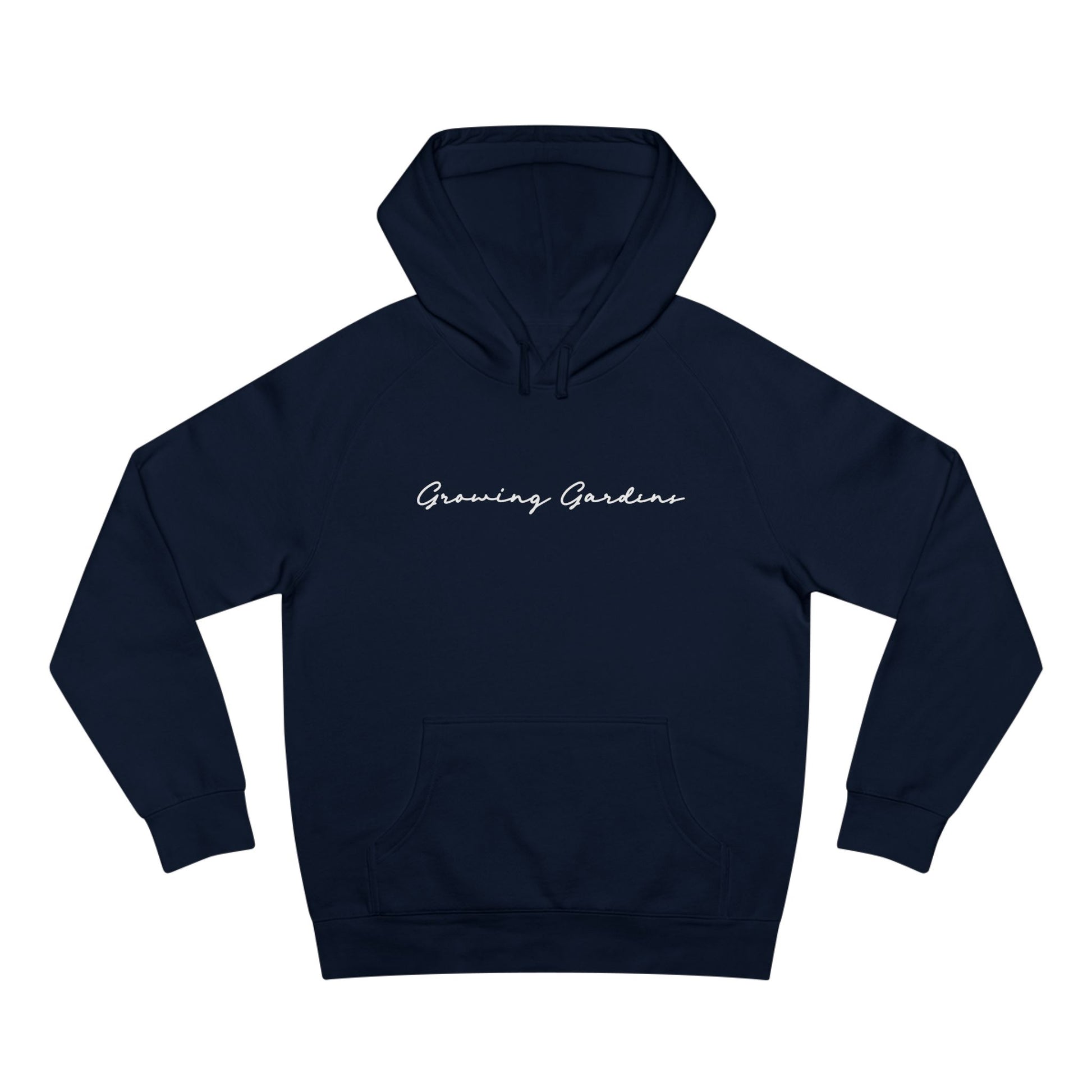 GG Script with Cross Hoodie - Navy