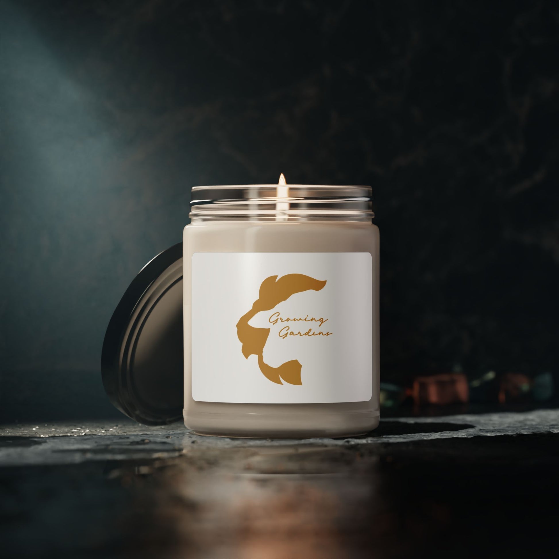 LL Design Soy Candle – Burnt Orange