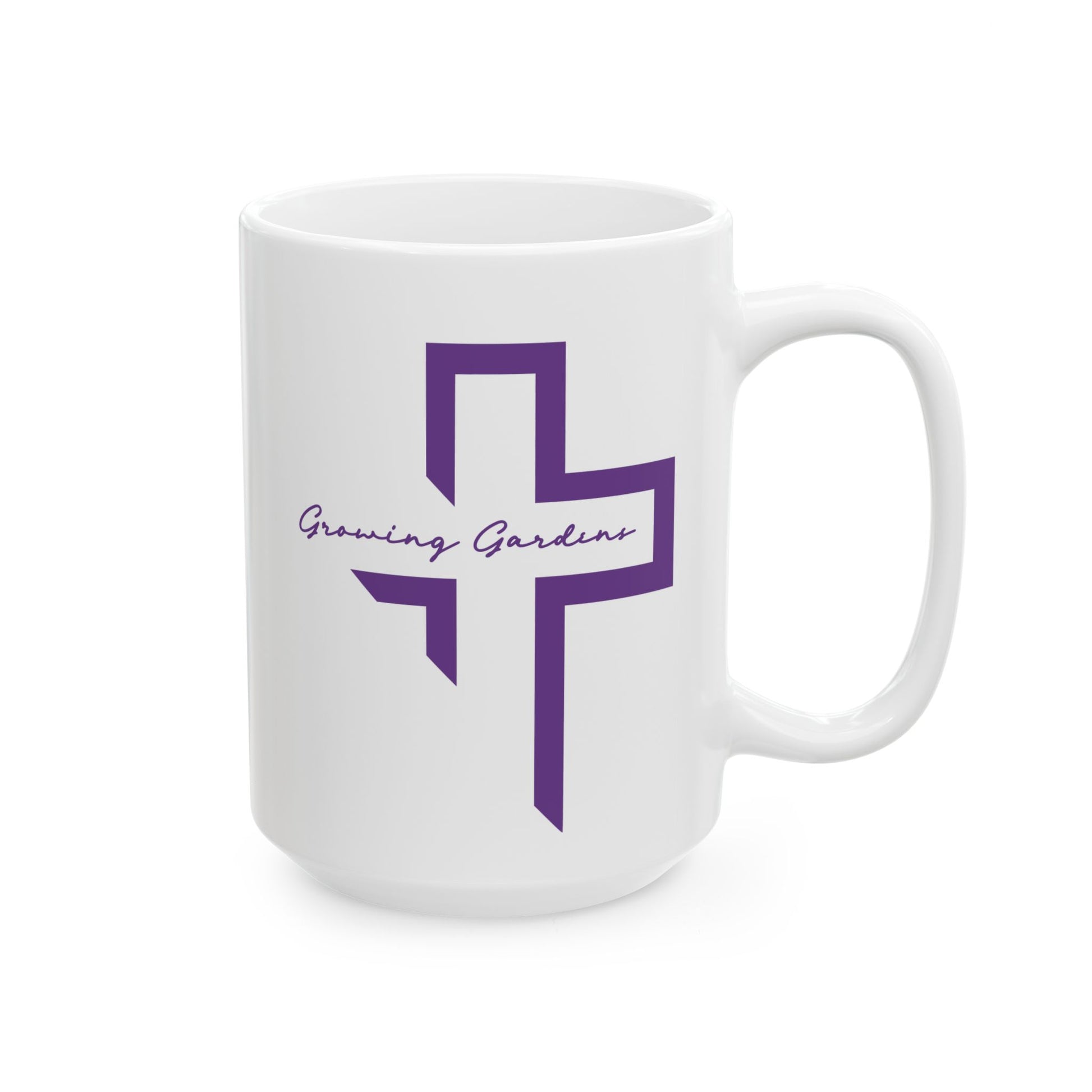 GG Cross Ceramic Mug - Purple