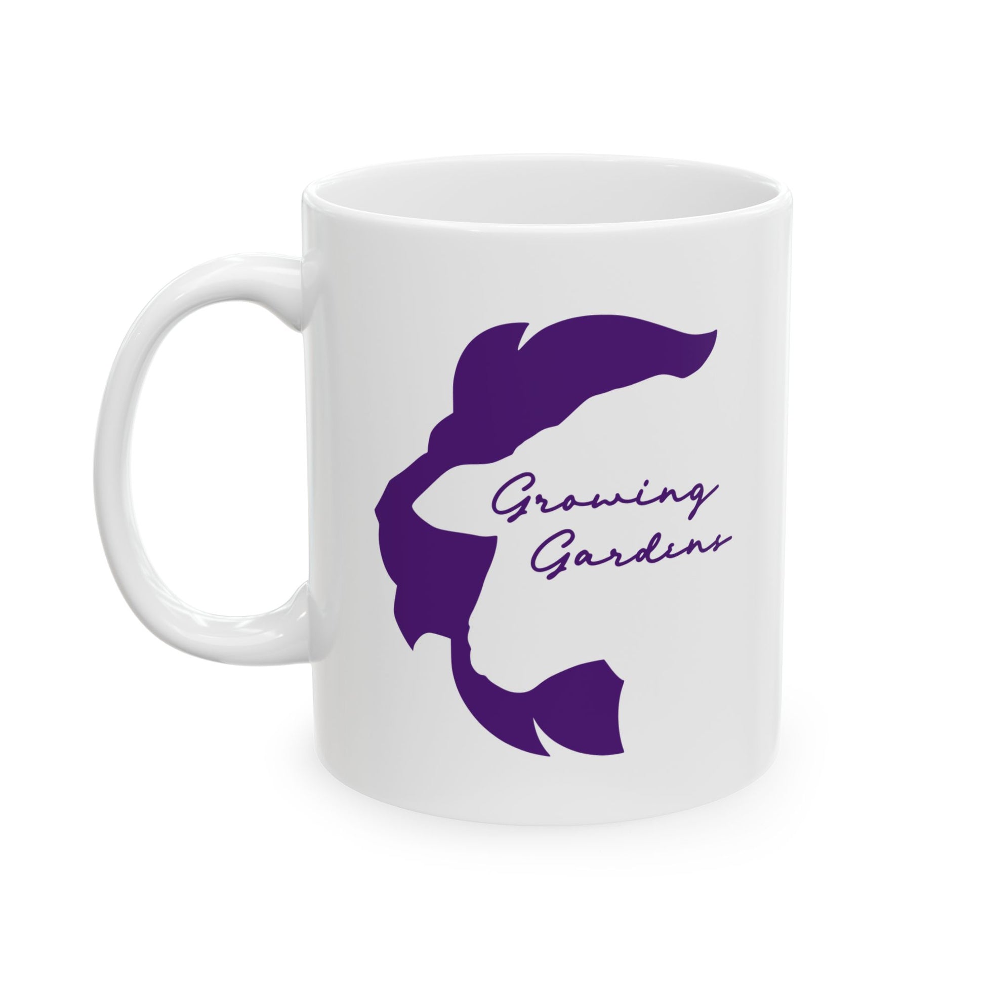 LL Design Ceramic Mug - Purple