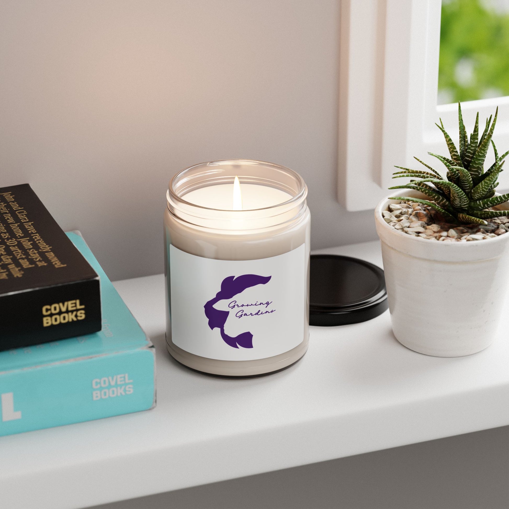 LL Design Soy Candle – Purple