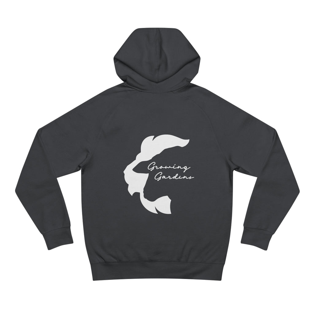 GG Script with LL Rear Hoodie - Coal