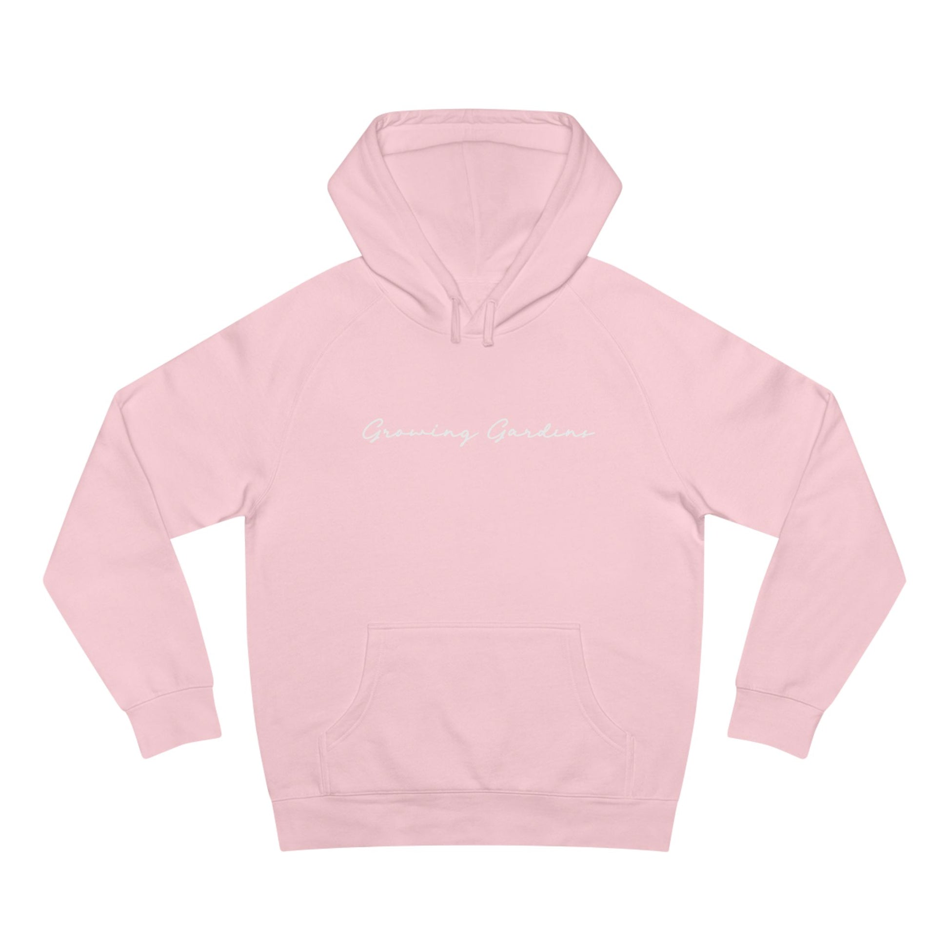 GG Script with LL rear Hoodie – Pink