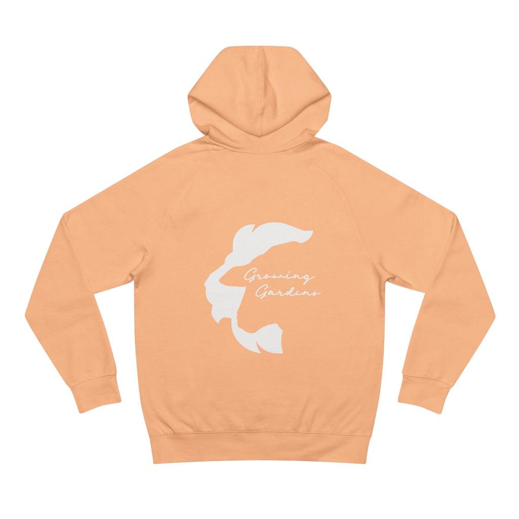 GG Script with LL rear Hoodie – Peach