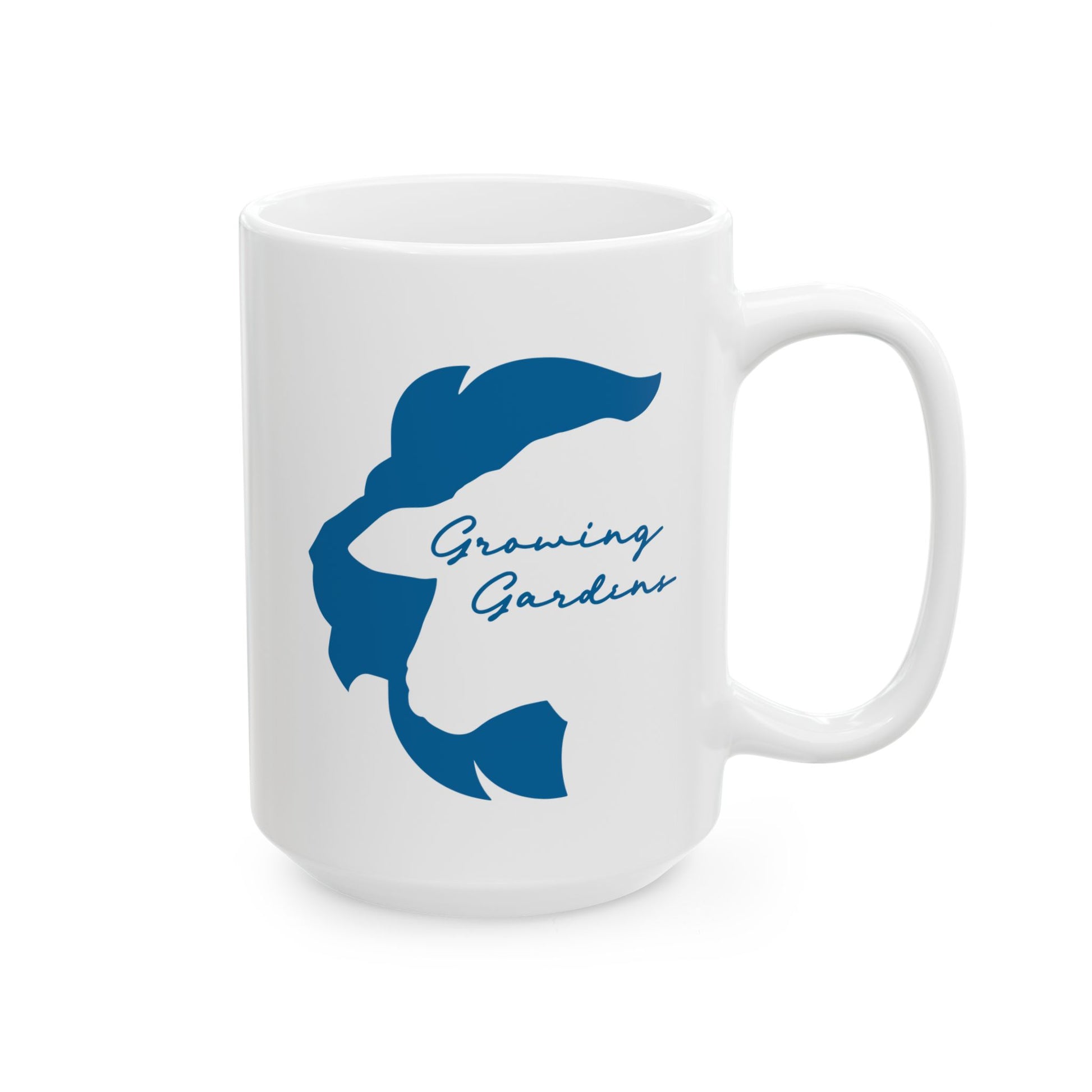 LL Design Ceramic Mug - Light Blue