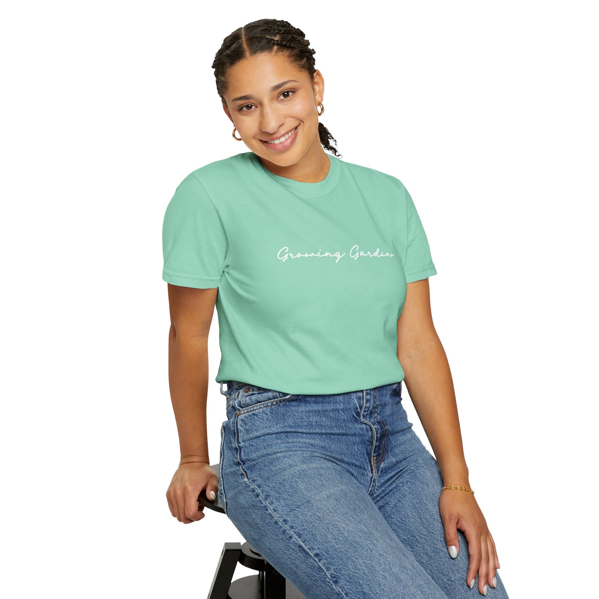 GG Script Tee with LL Design - Island Reef