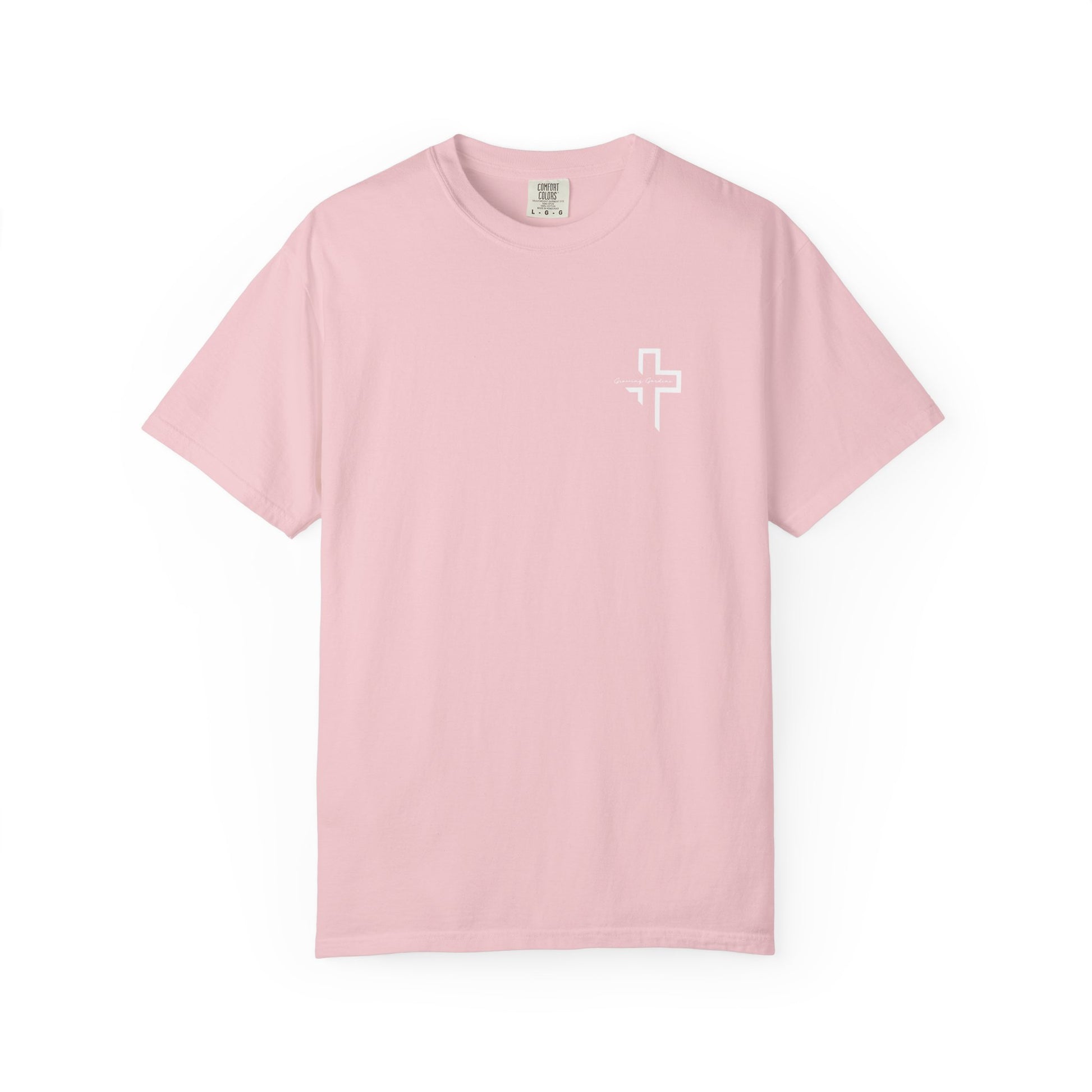 Quarter Chest GG Cross Tee - Blossom