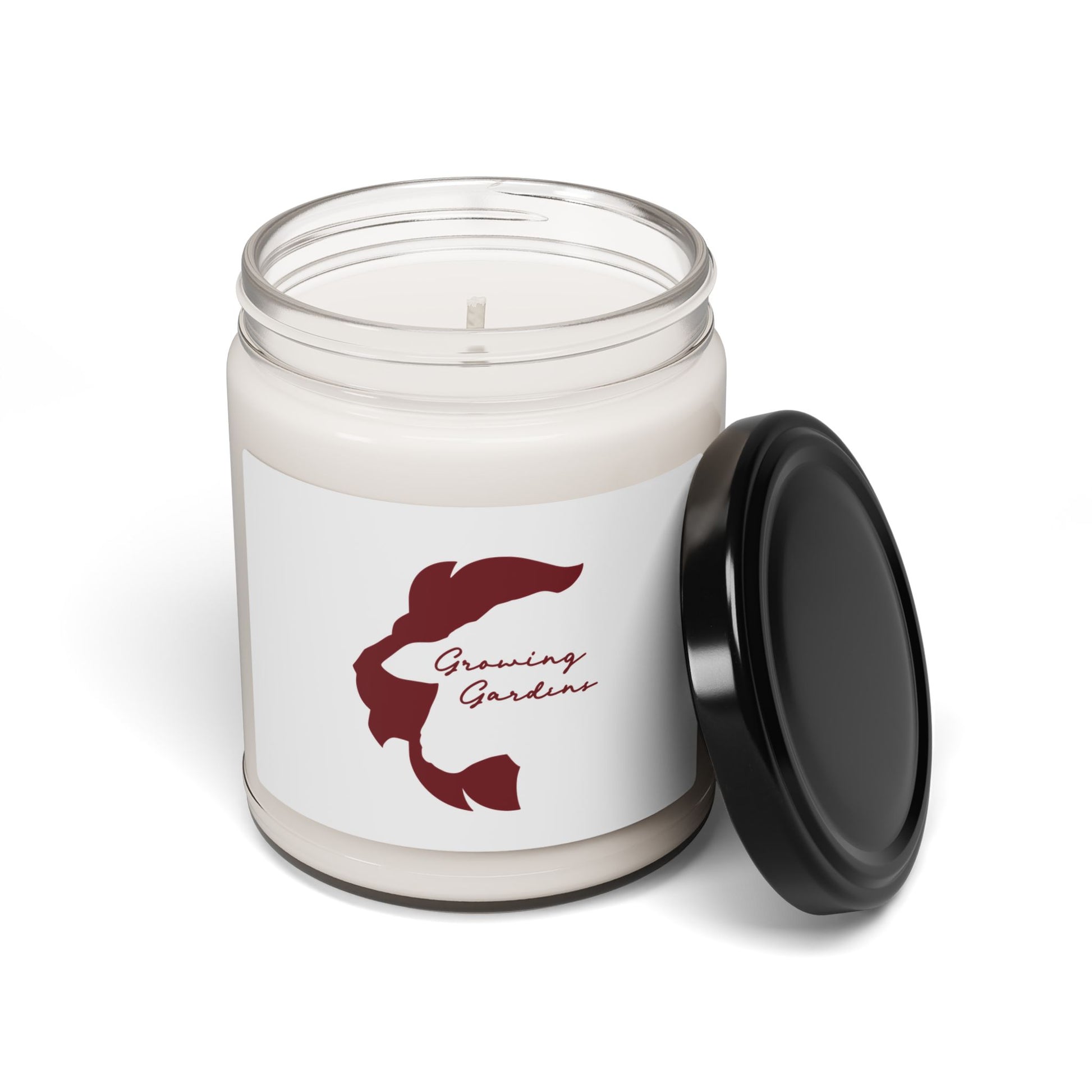 LL Design Soy Candle – Deep Red