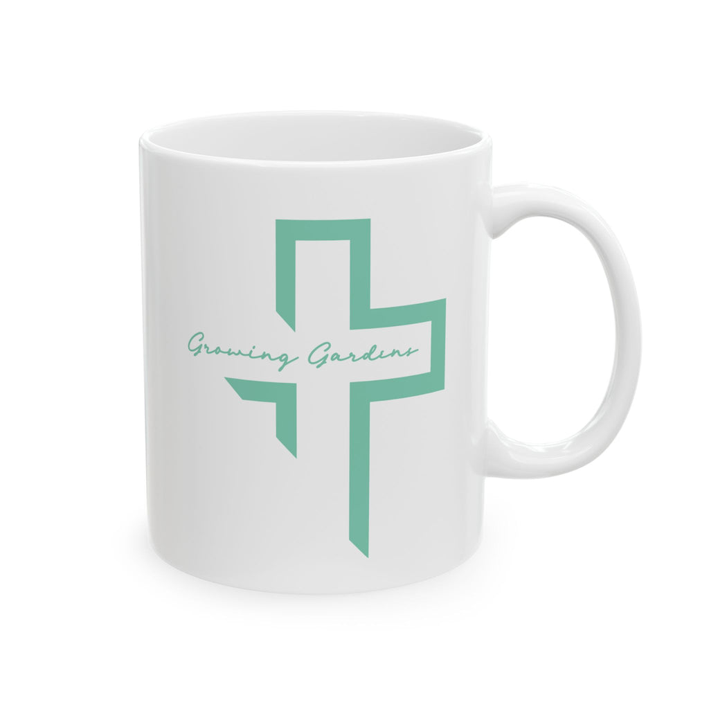 GG Cross Ceramic Mug - Teal