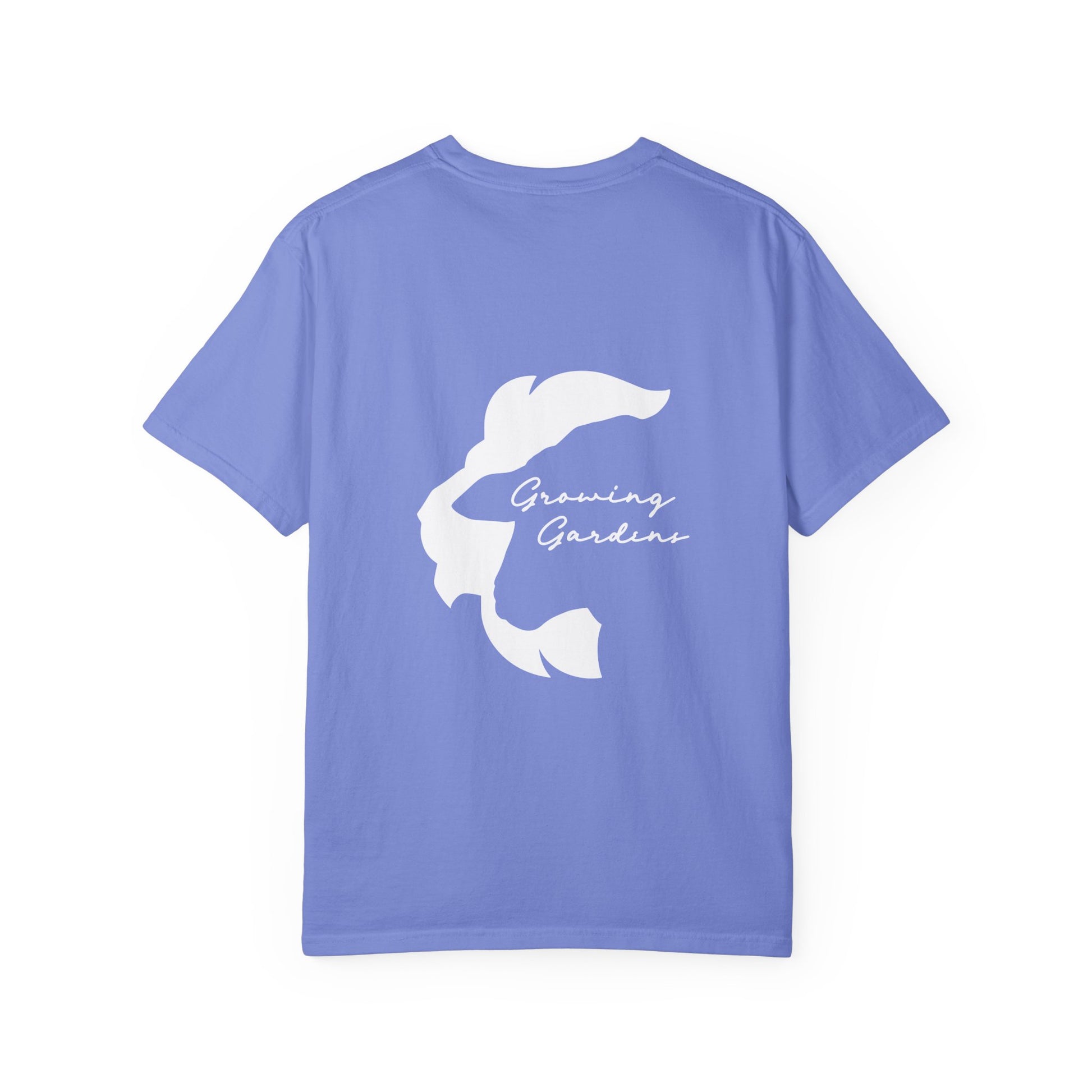 GG Script Tee with LL Design - Bay Blue