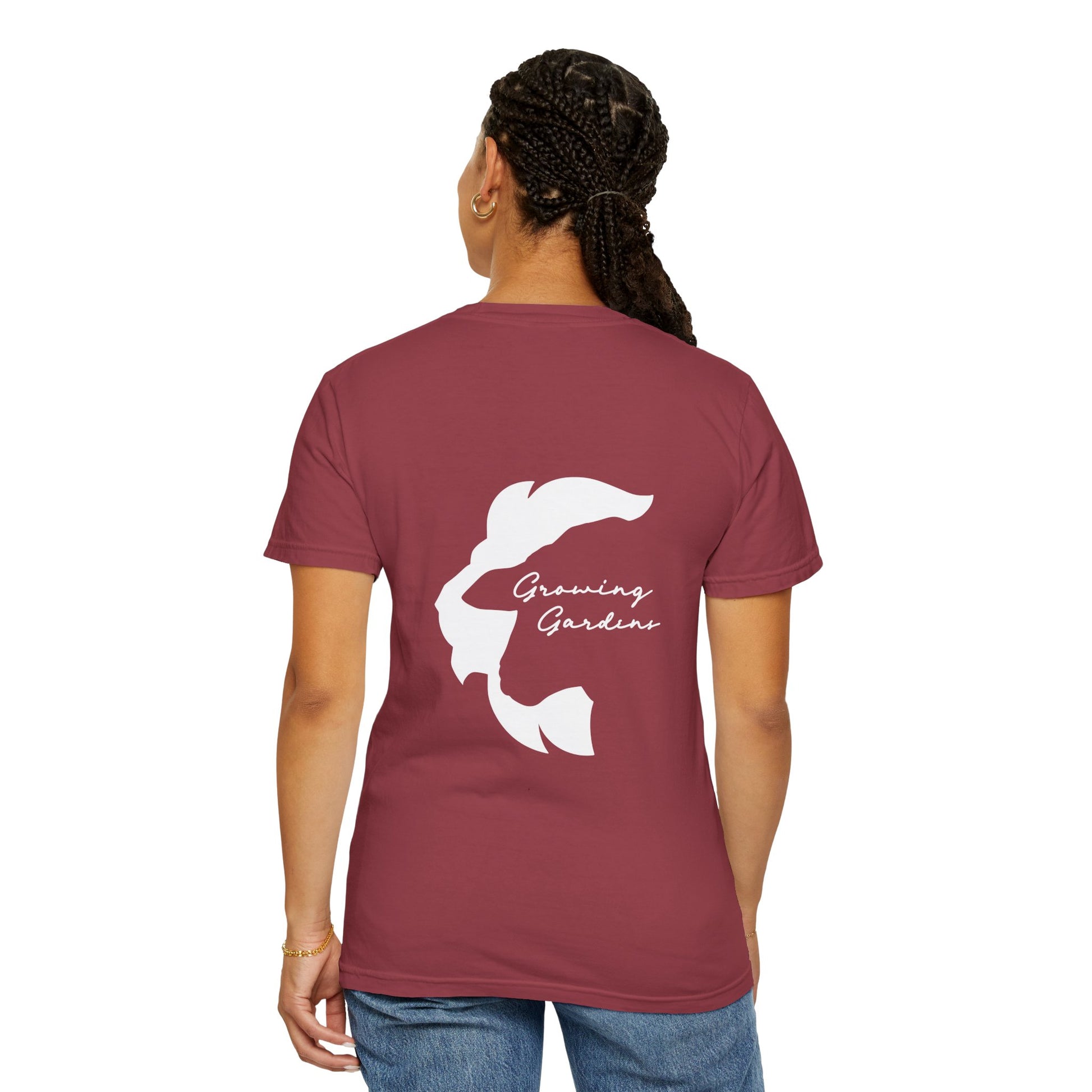 GG Script Tee with LL Design -  Chili
