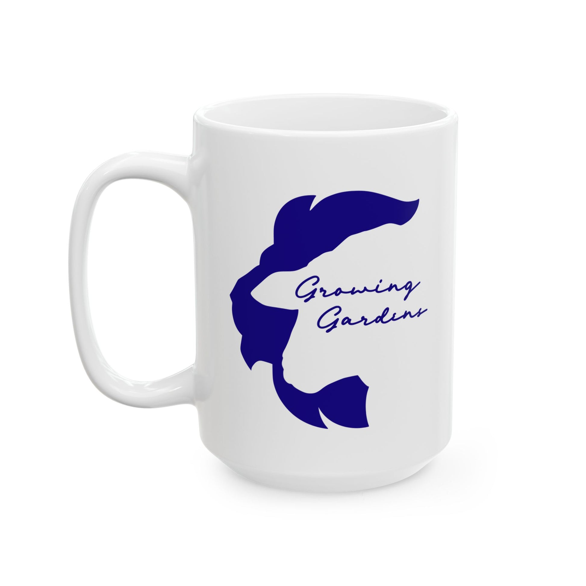 LL Design Ceramic Mug - Blue