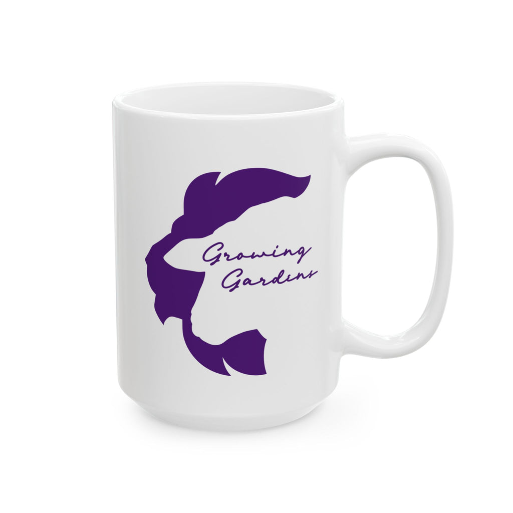LL Design Ceramic Mug - Purple