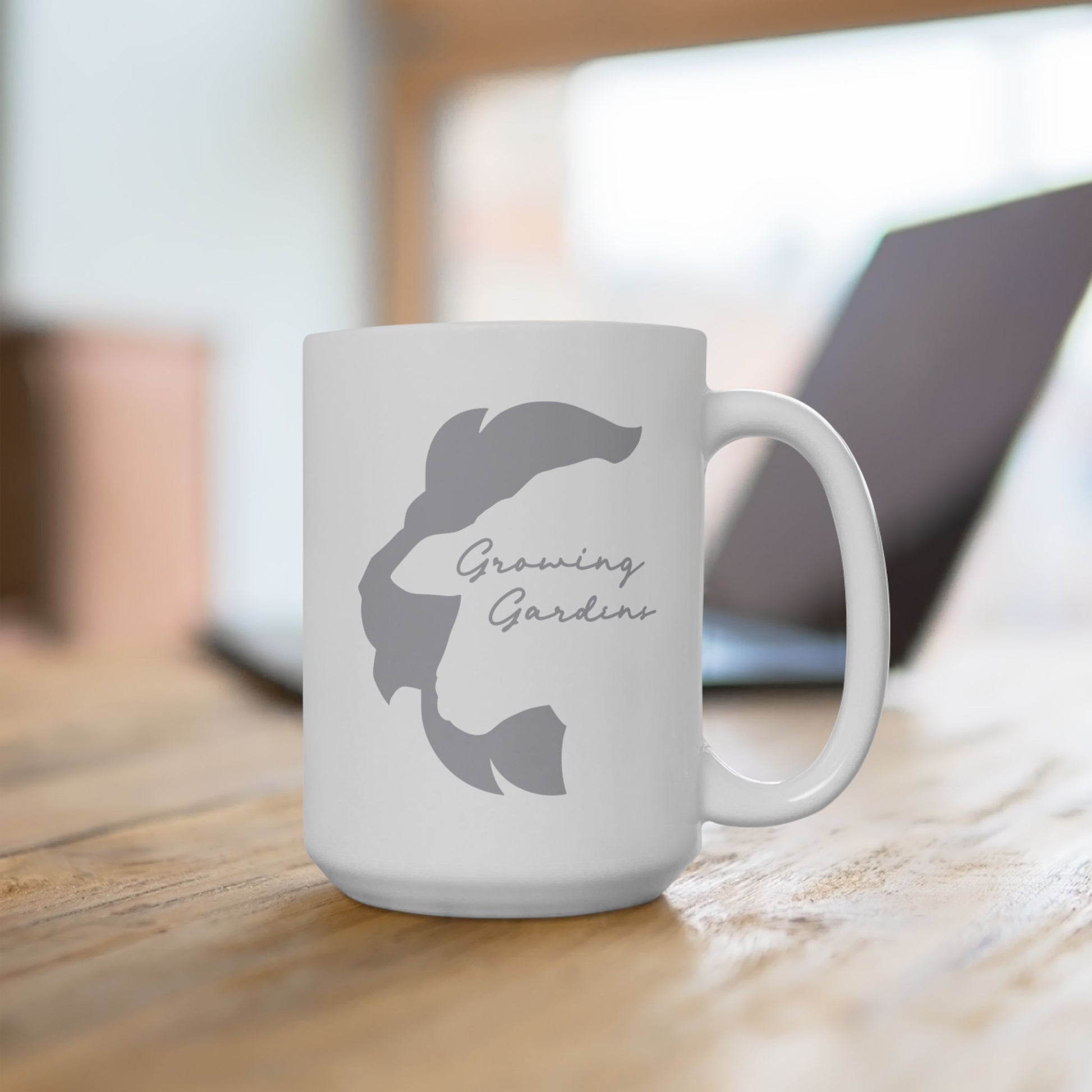 LL Design Ceramic Mug - Grey