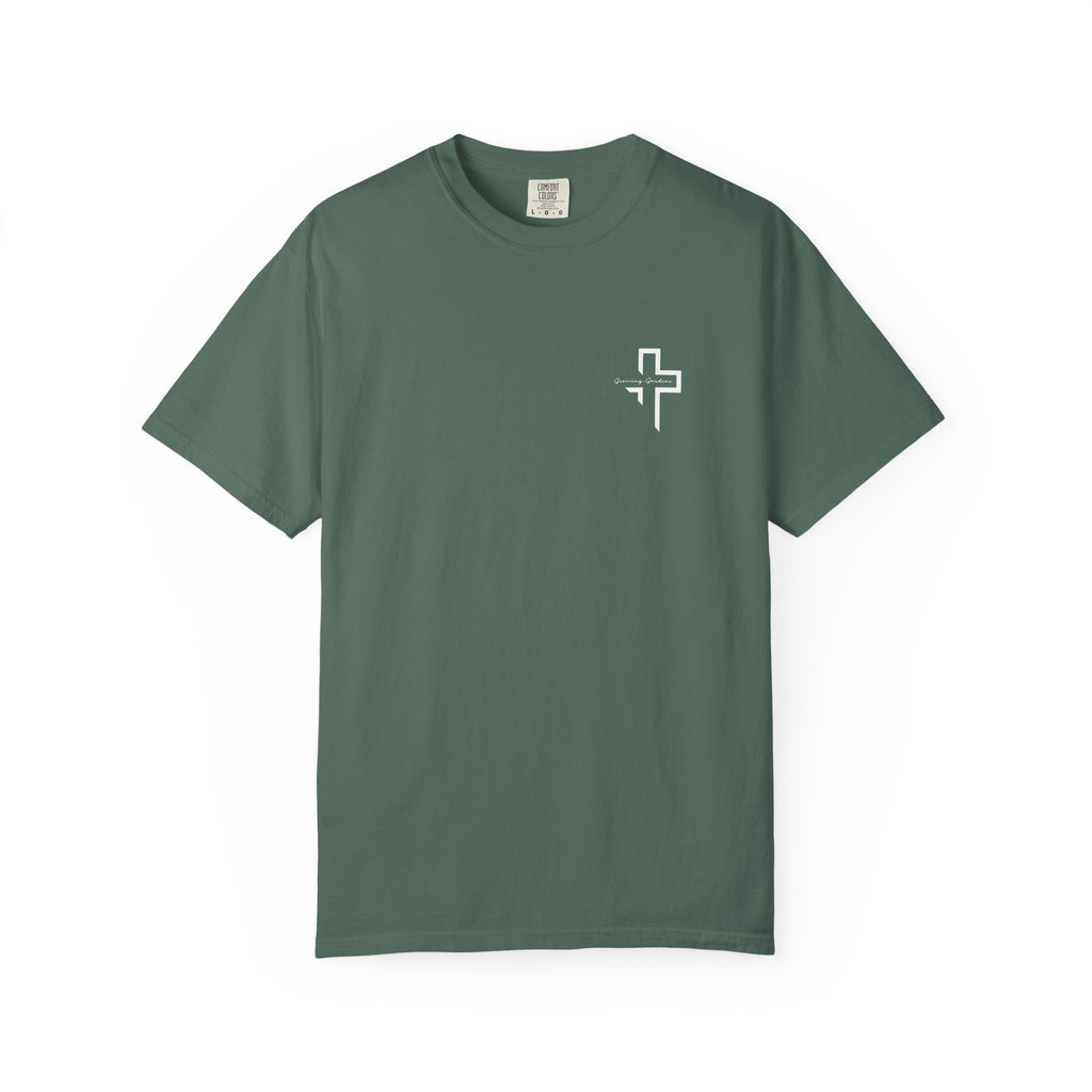 Quarter Chest GG Cross Tee - Blue Spruce