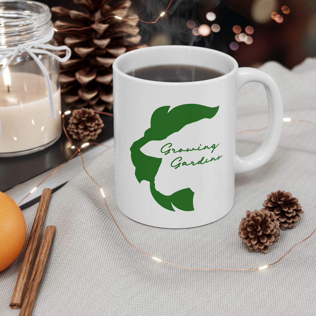 LL Design Ceramic Mug - Warm Green
