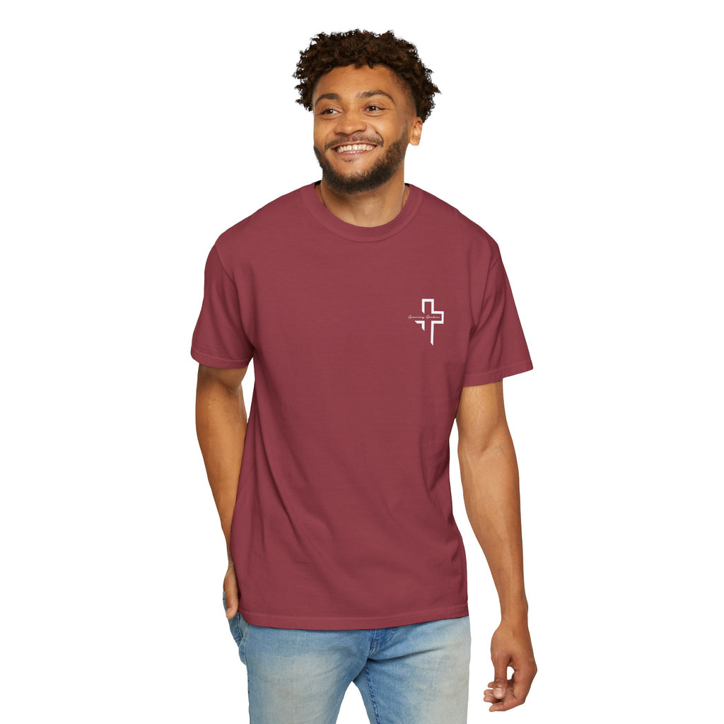 Quarter Chest GG Cross Tee - Chilli