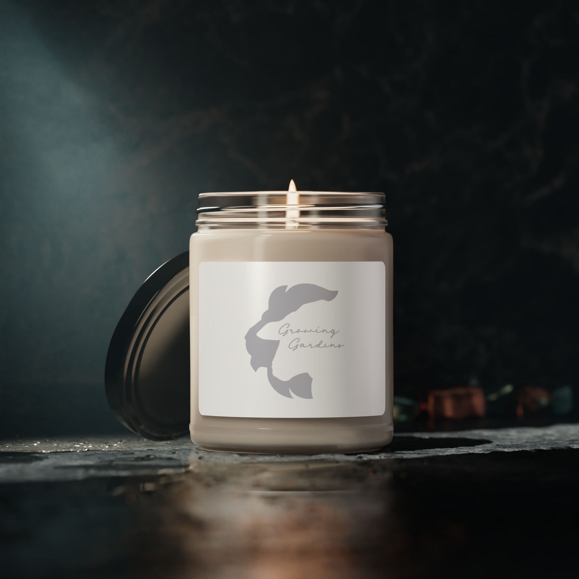 LL Design Soy Candle – Grey