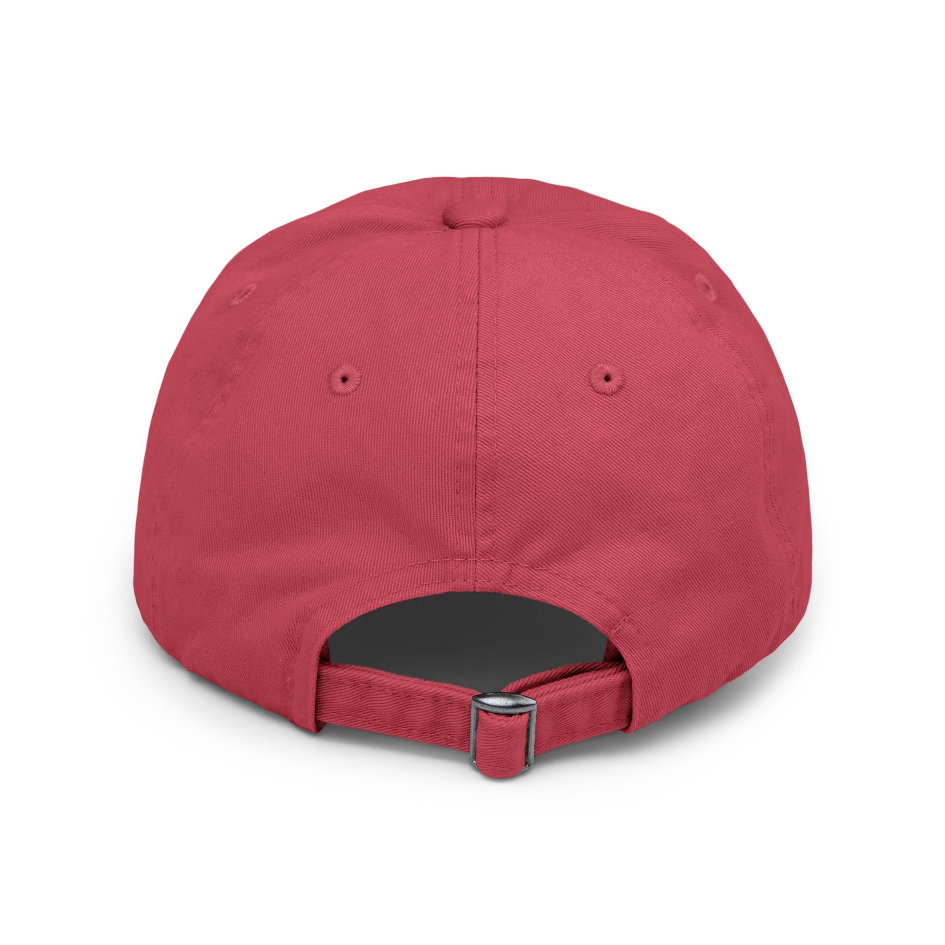 GG Cross Hat, White on Red