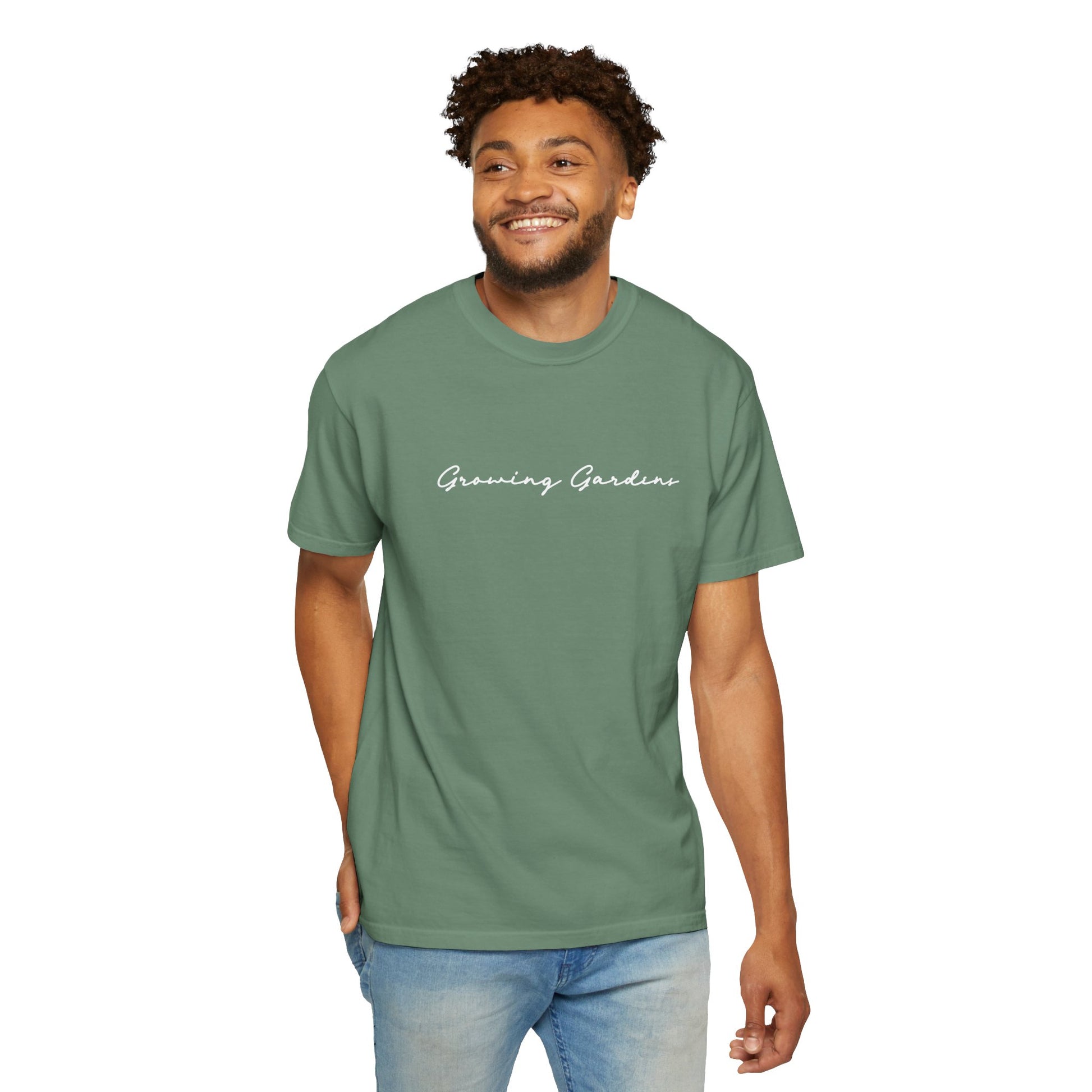 GG Script T with LL Design - Light Green