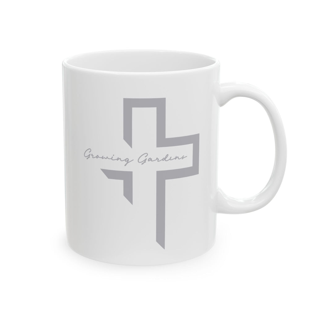 GG Cross Ceramic Mug - Grey