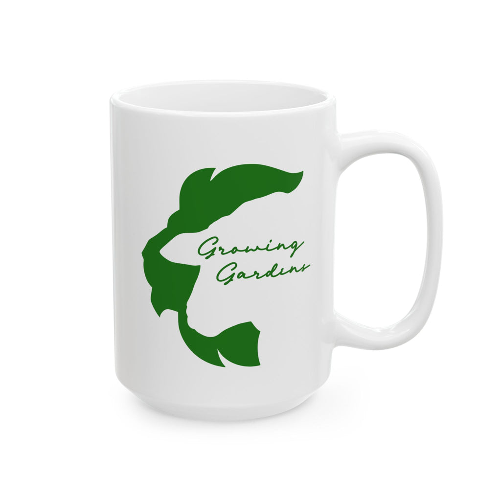LL Design Ceramic Mug - Warm Green