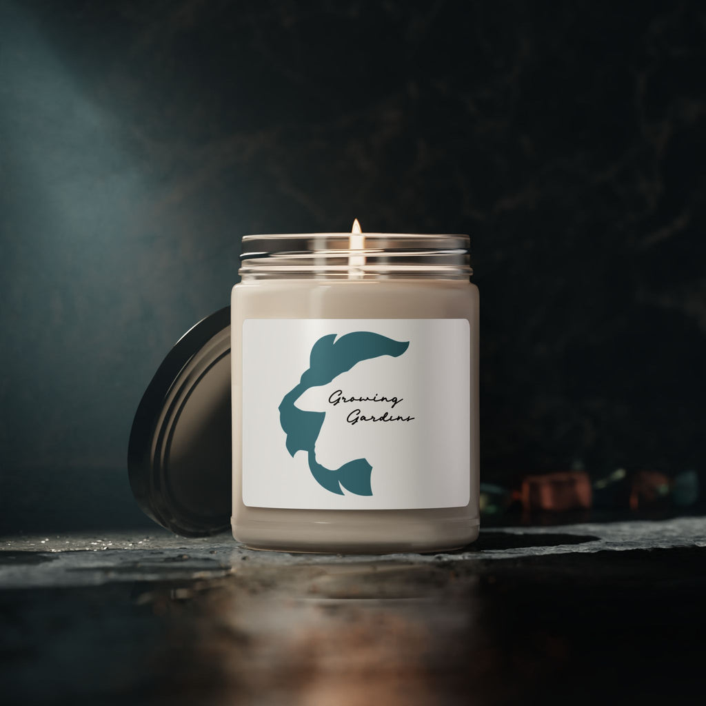Fresh Garden Scented Soy Candle | Eco-Friendly Home Decor, Gift for Her, Relaxation Gift, Aromatherapy Candle, Gardening Gift