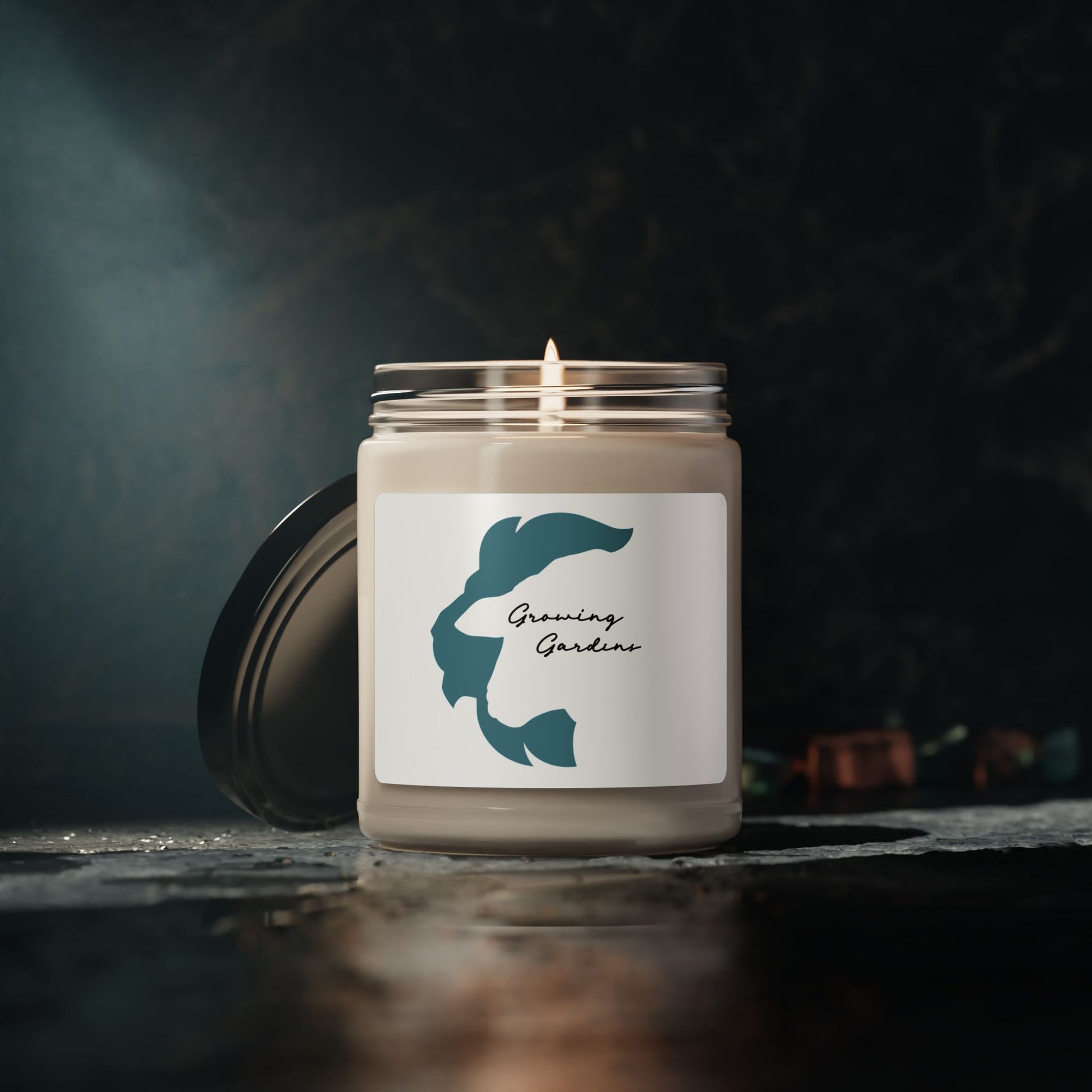 Fresh Garden Scented Soy Candle | Eco-Friendly Home Decor, Gift for Her, Relaxation Gift, Aromatherapy Candle, Gardening Gift