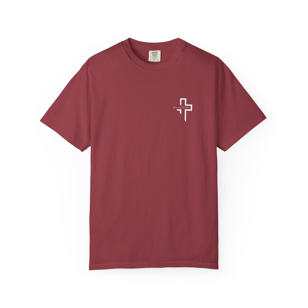Quarter Chest GG Cross Tee - Chilli