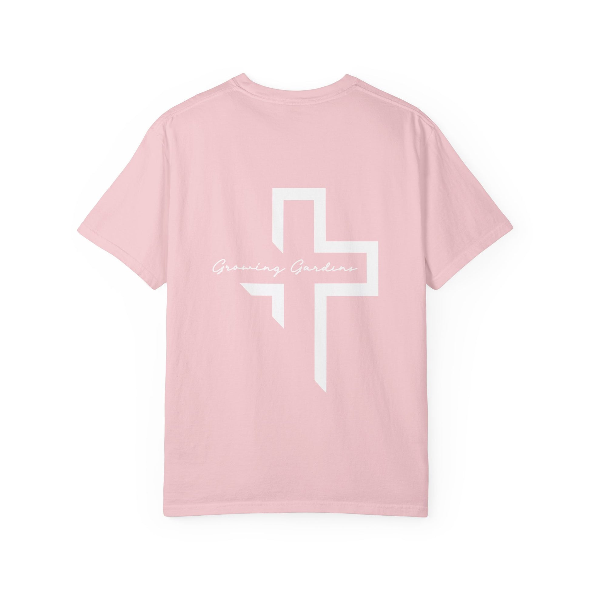 GG Script Tee with Cross - Blossom