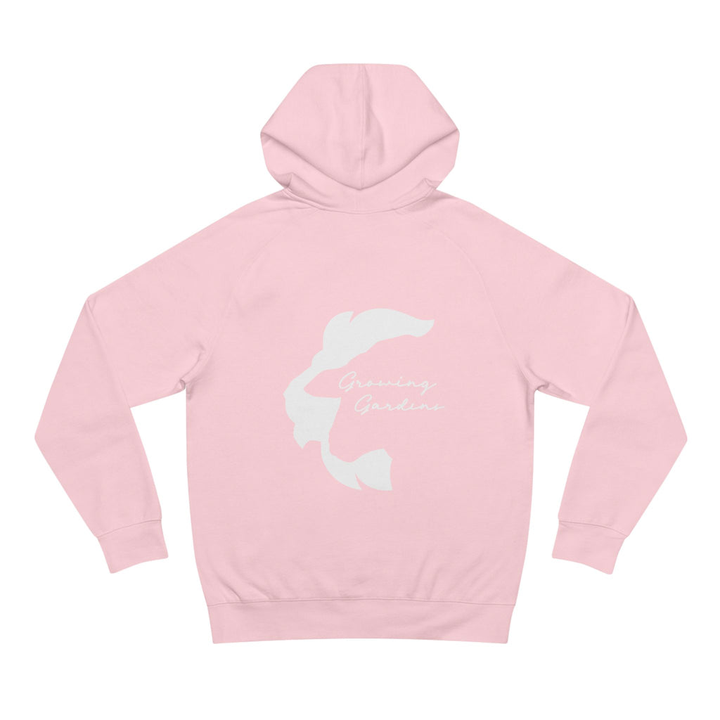 GG Script with LL rear Hoodie – Pink