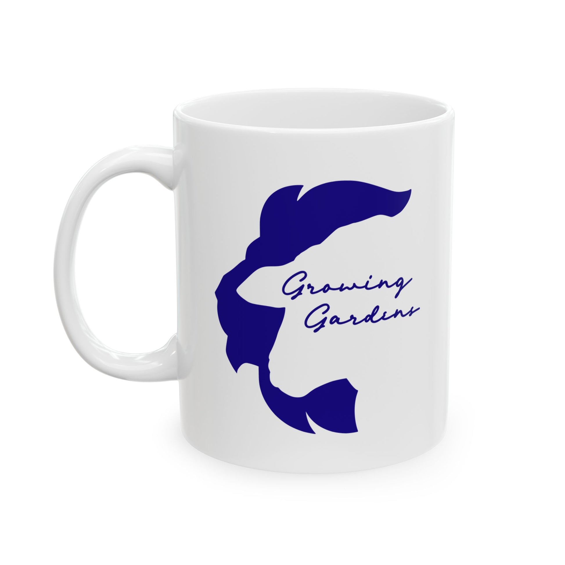 LL Design Ceramic Mug - Blue