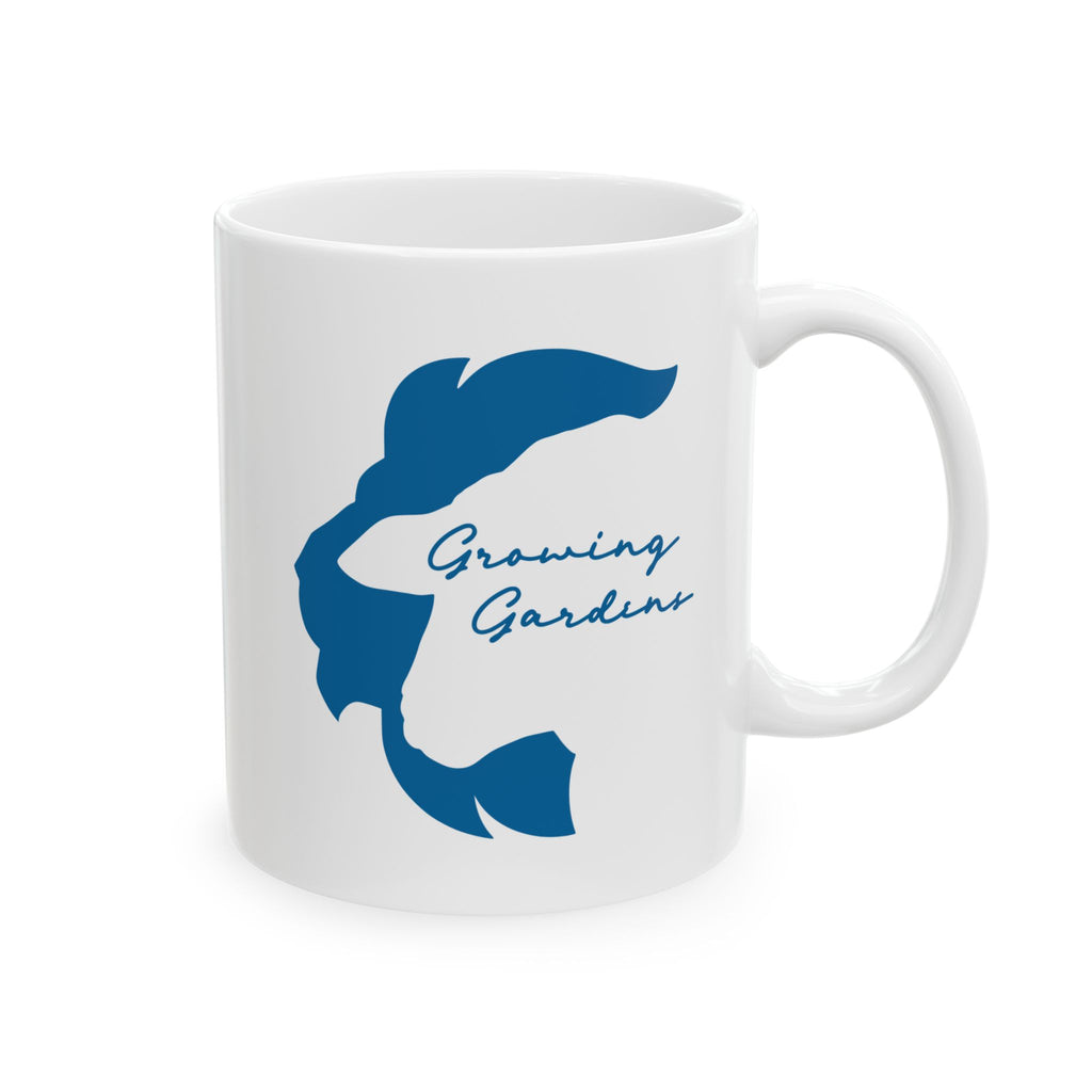 LL Design Ceramic Mug - Light Blue