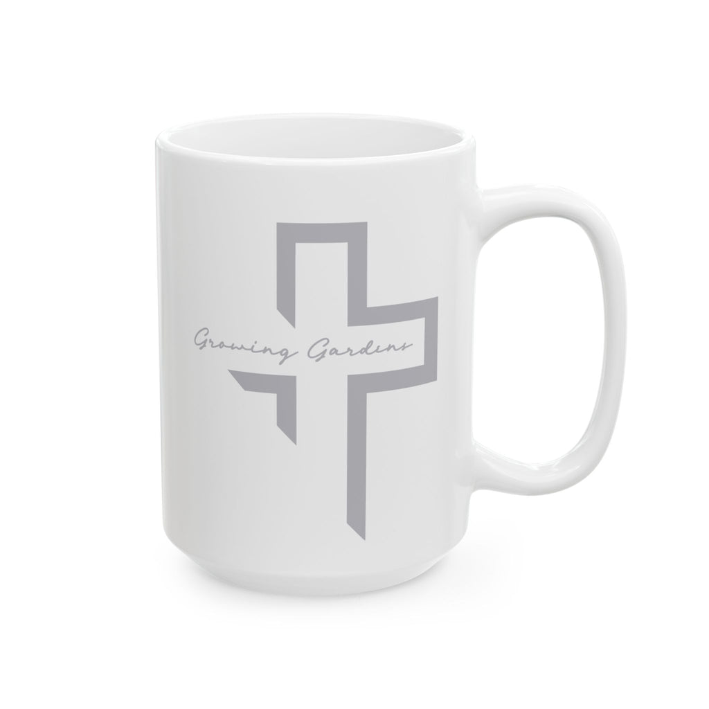 GG Cross Ceramic Mug - Grey