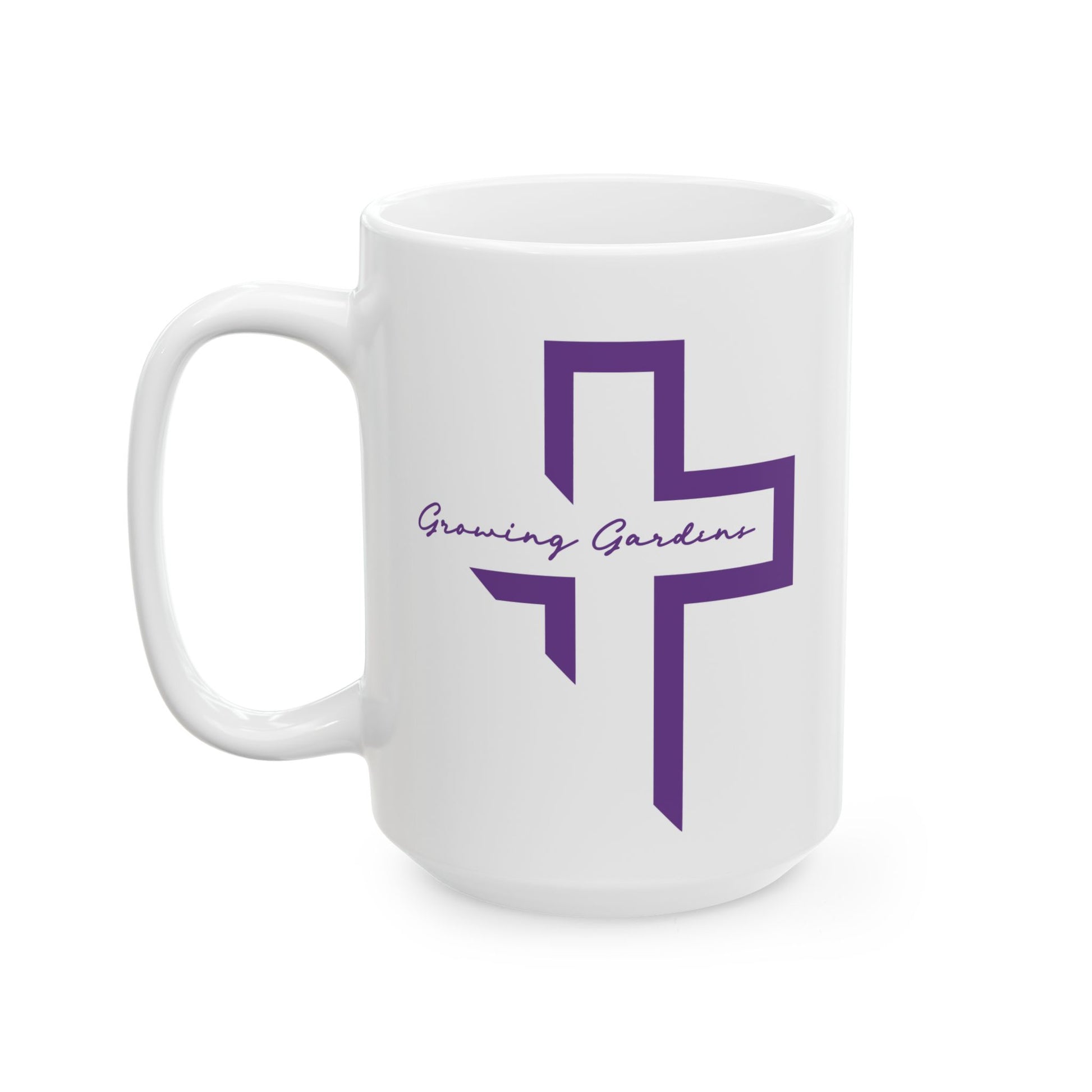 GG Cross Ceramic Mug - Purple