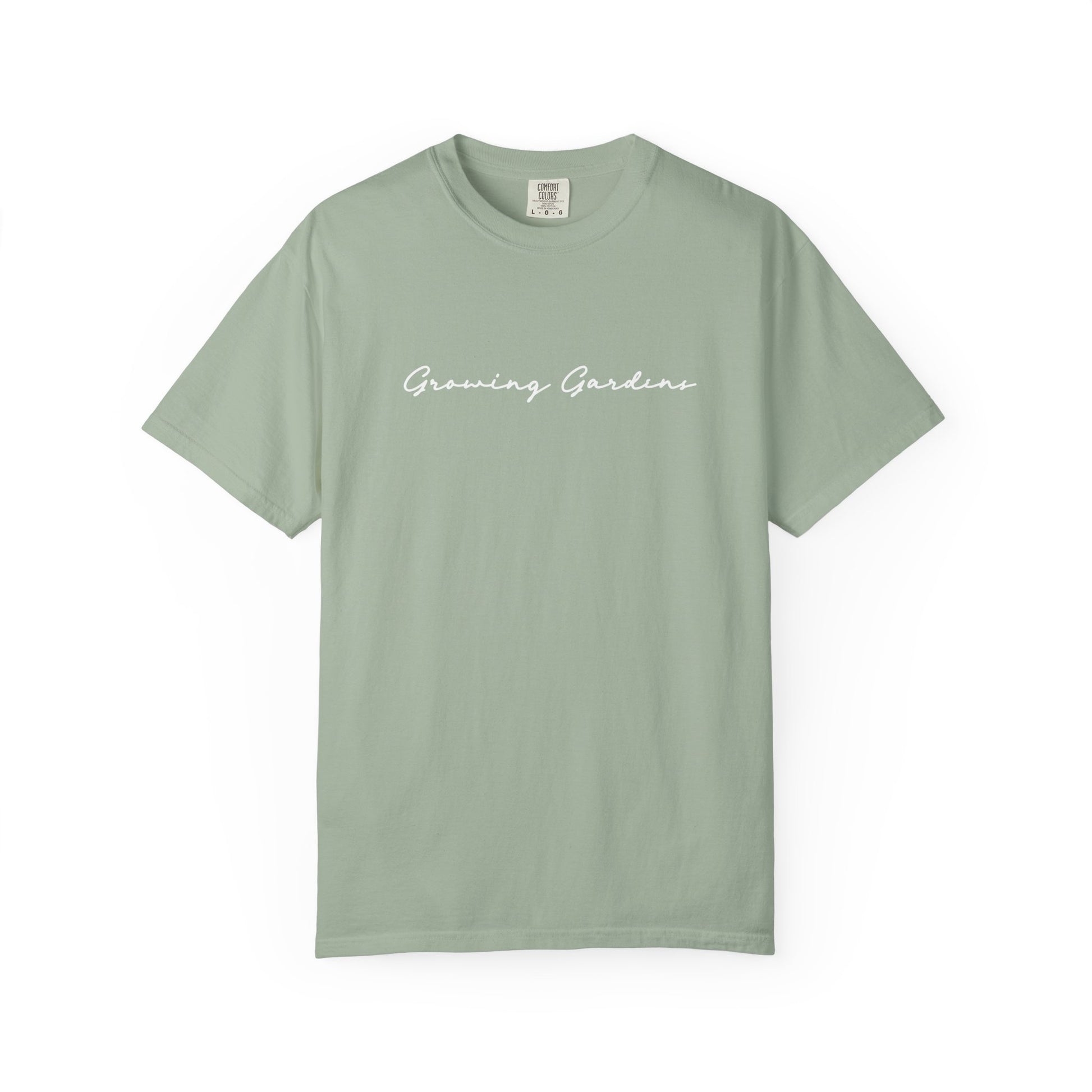 GG Script Tee with Cross - Bay
