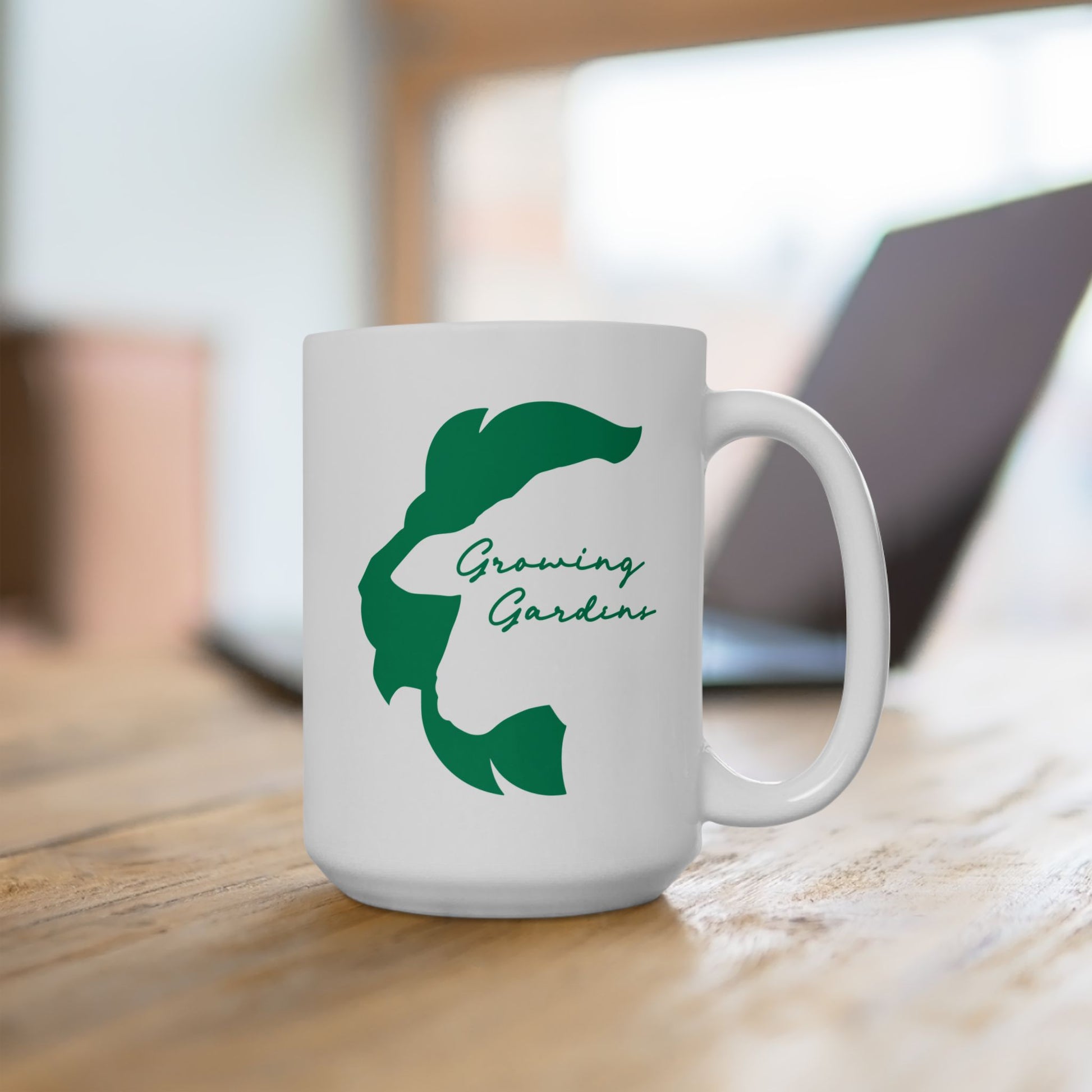 LL Design Ceramic Mug - Teal