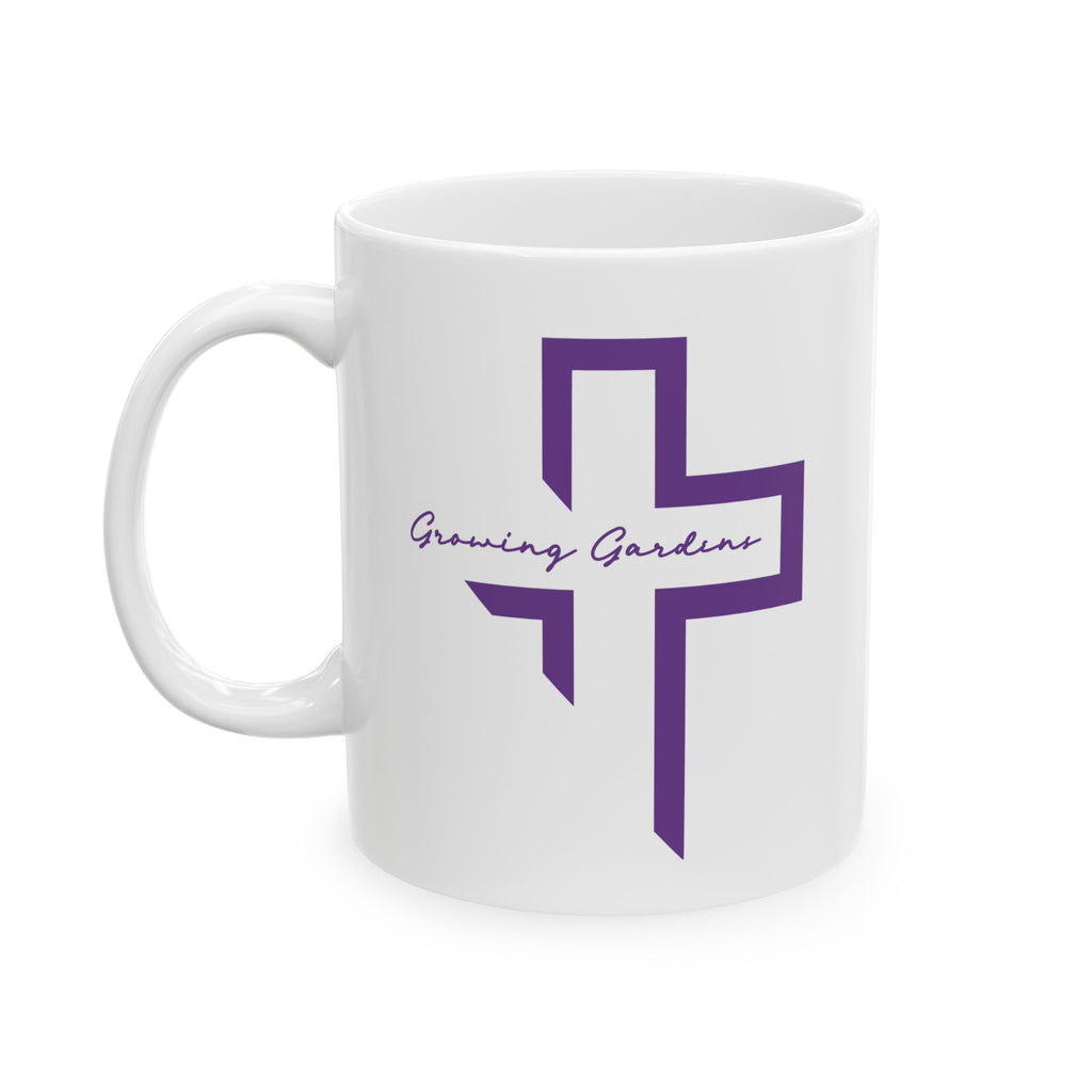 GG Cross Ceramic Mug - Purple