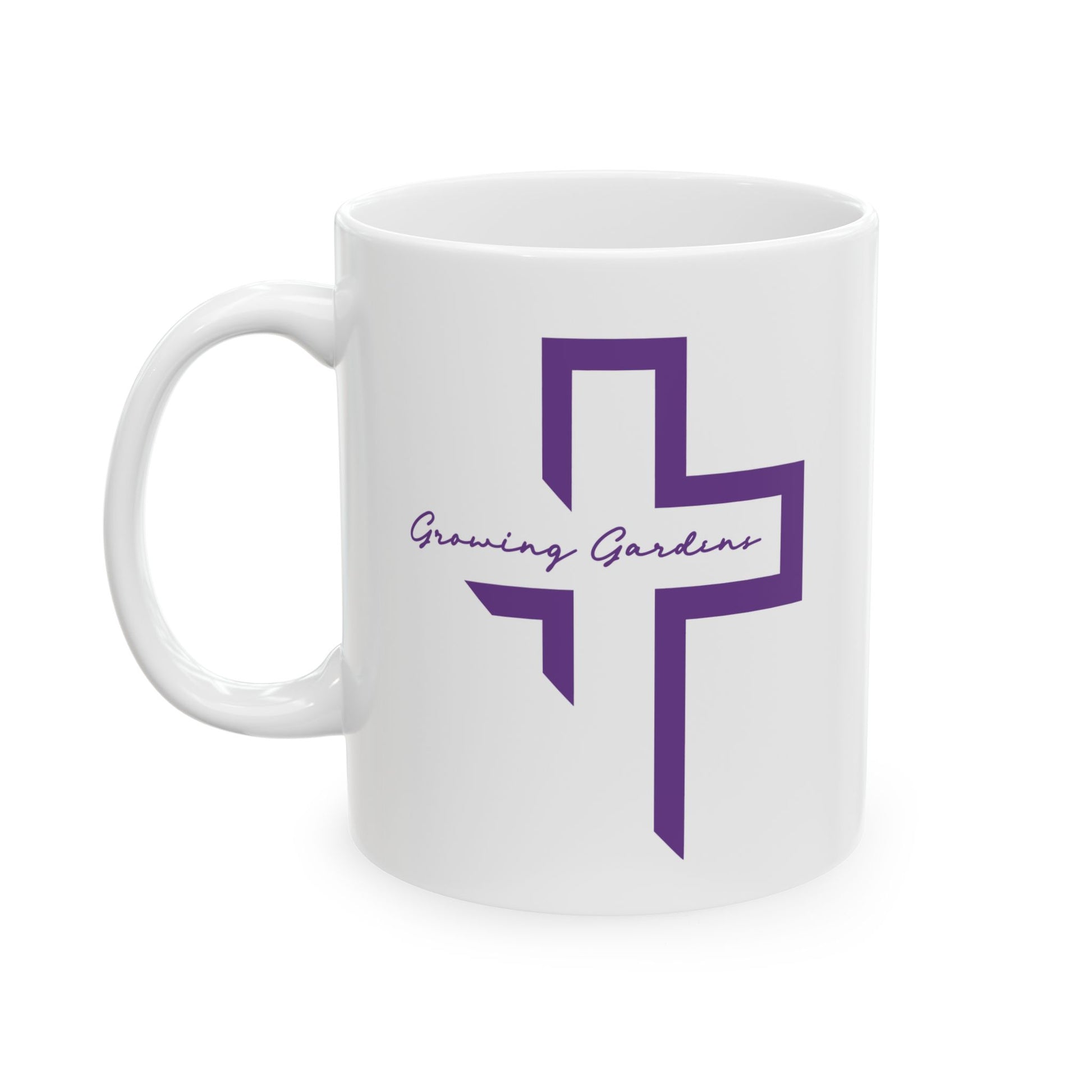 GG Cross Ceramic Mug - Purple