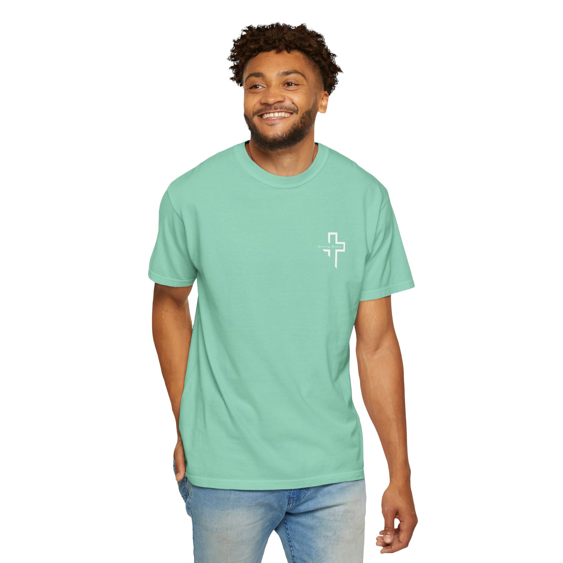 Quarter Chest GG Cross Tee - Island Reef